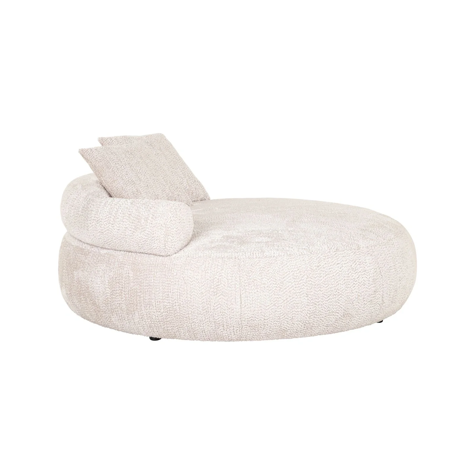 2-Sitzer Sofa Tivola in lovely cream, 165x165x61 cm - Image 3