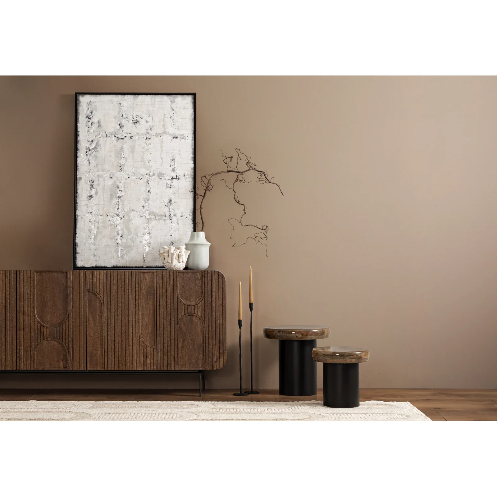 2er Set Couchtisch Talin rund - Image 3