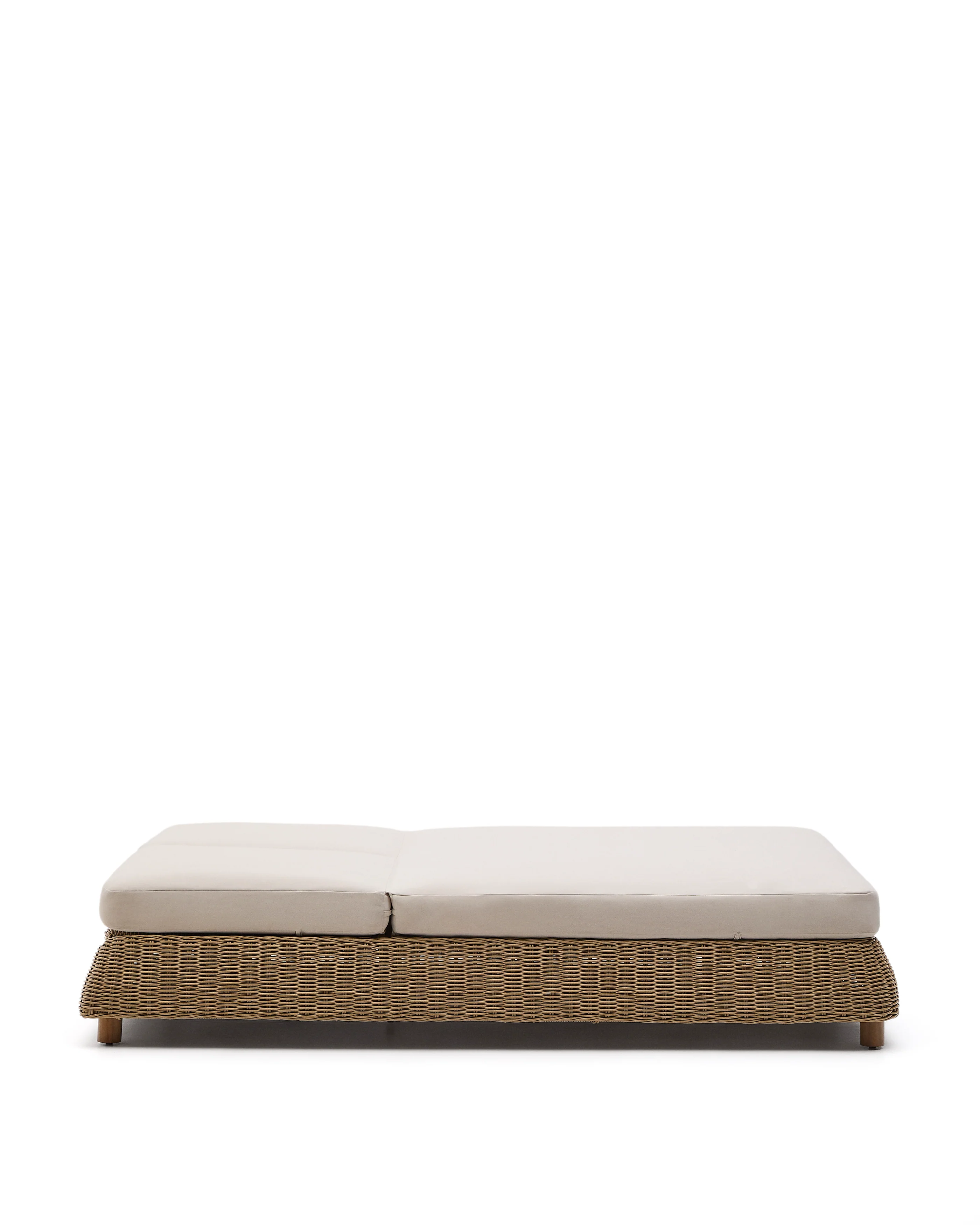 2er-Sonnenliege Meria aus synthetischem Rattan - Image 3