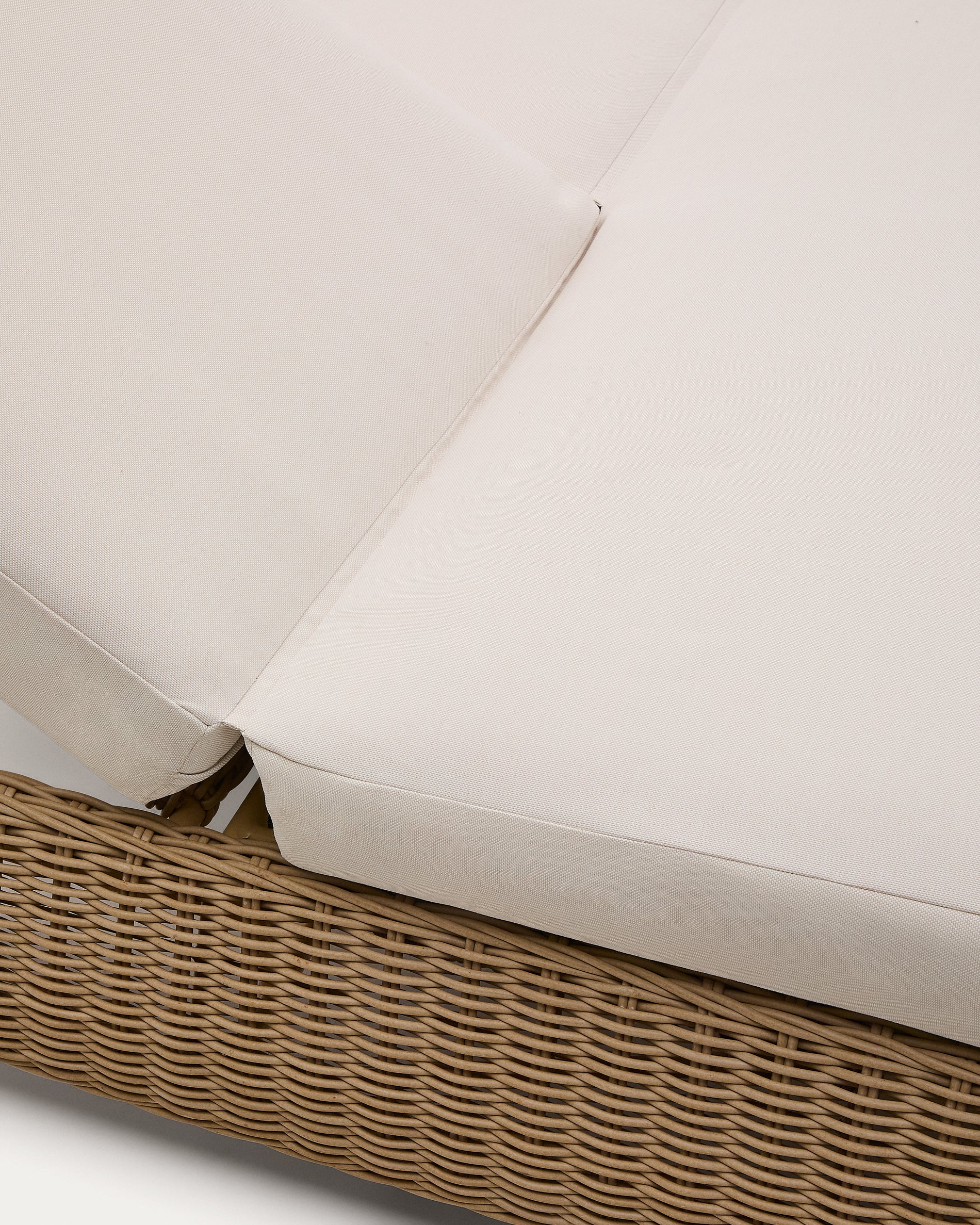 2er-Sonnenliege Meria aus synthetischem Rattan - Image 7