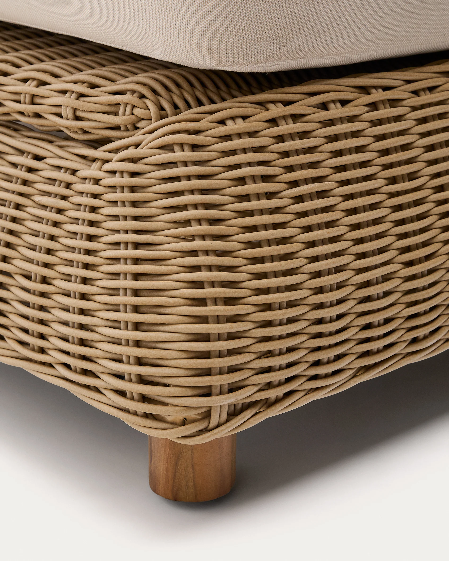 2er-Sonnenliege Meria aus synthetischem Rattan - Image 9