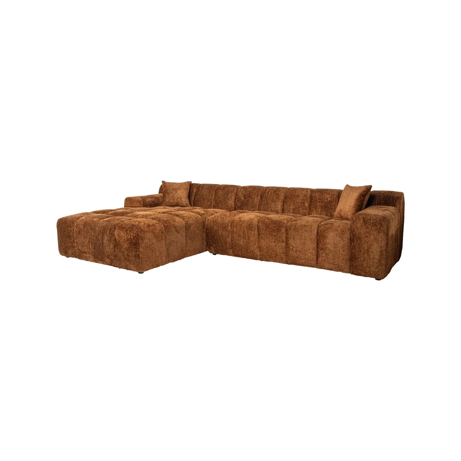 3-Sitzer Sofa Cube lovely cinnamon mit lounge links, 325x195x76 cm - Image 3