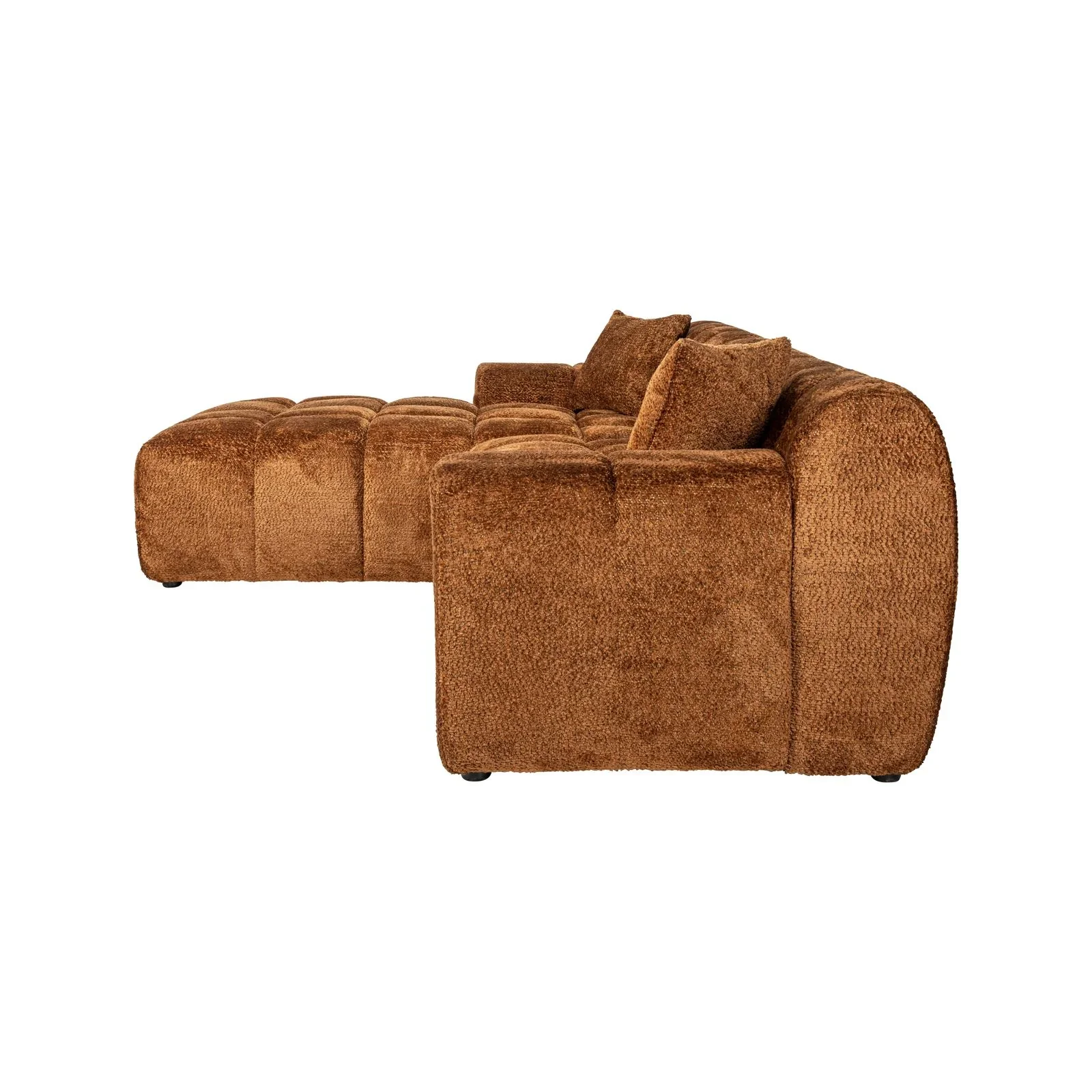 3-Sitzer Sofa Cube lovely cinnamon mit lounge links, 325x195x76 cm - Image 4