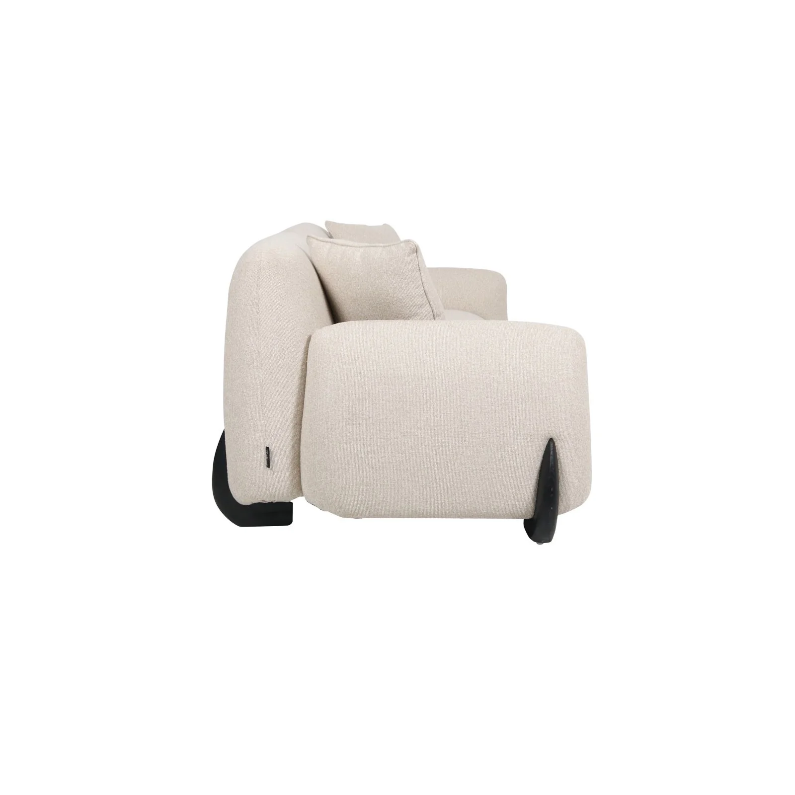 3-Sitzer Sofa Godiva in biscotti beige, 256x111x84 cm - Image 6