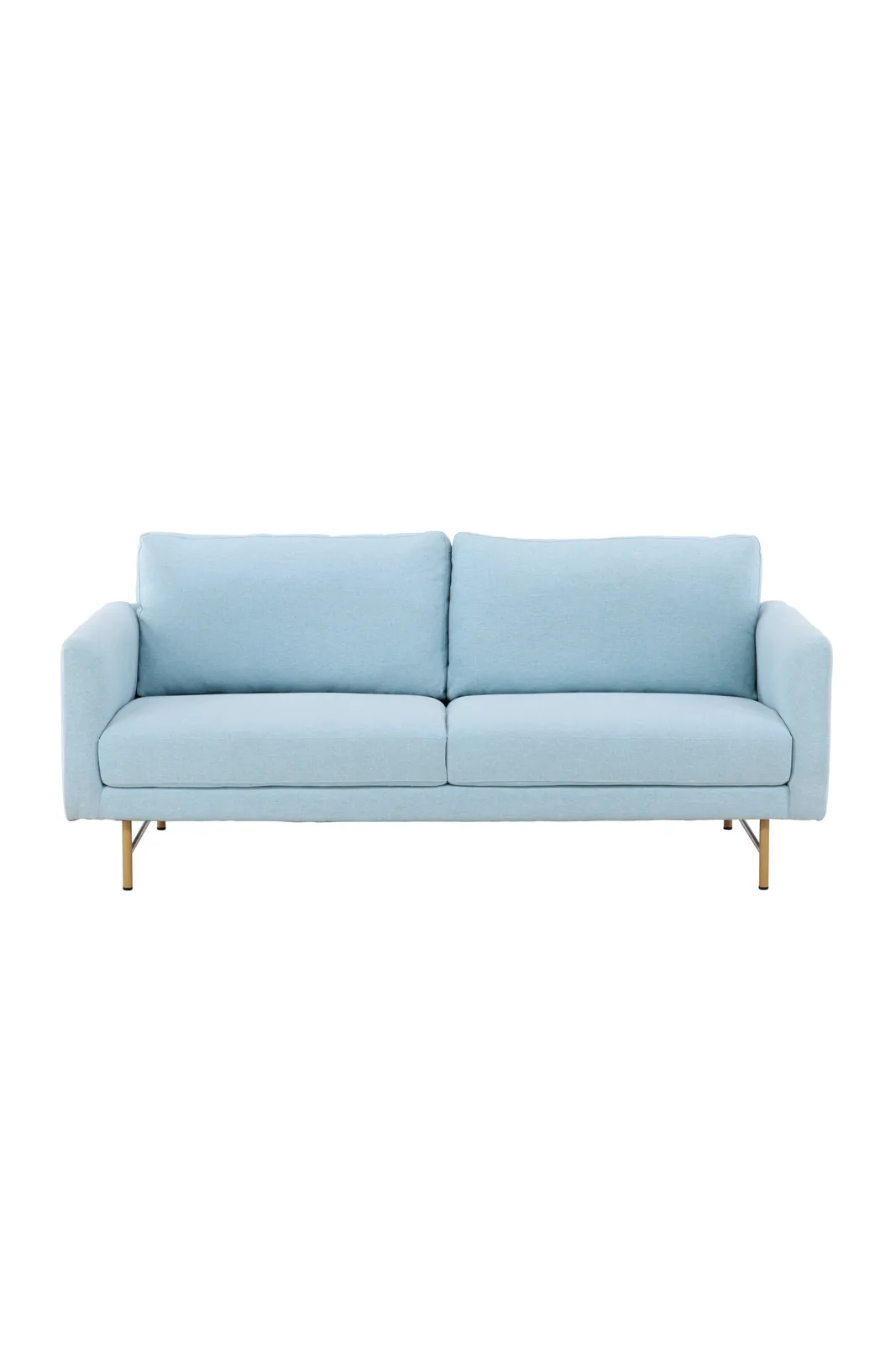 3-Sitzer Sofa in babyblau