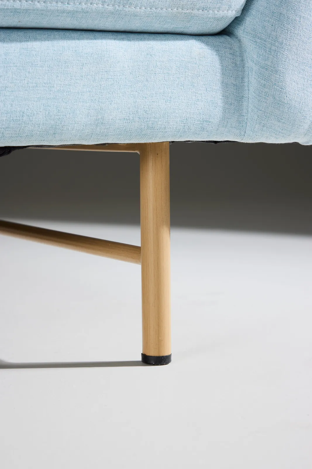 3-Sitzer Sofa in babyblau - Image 5