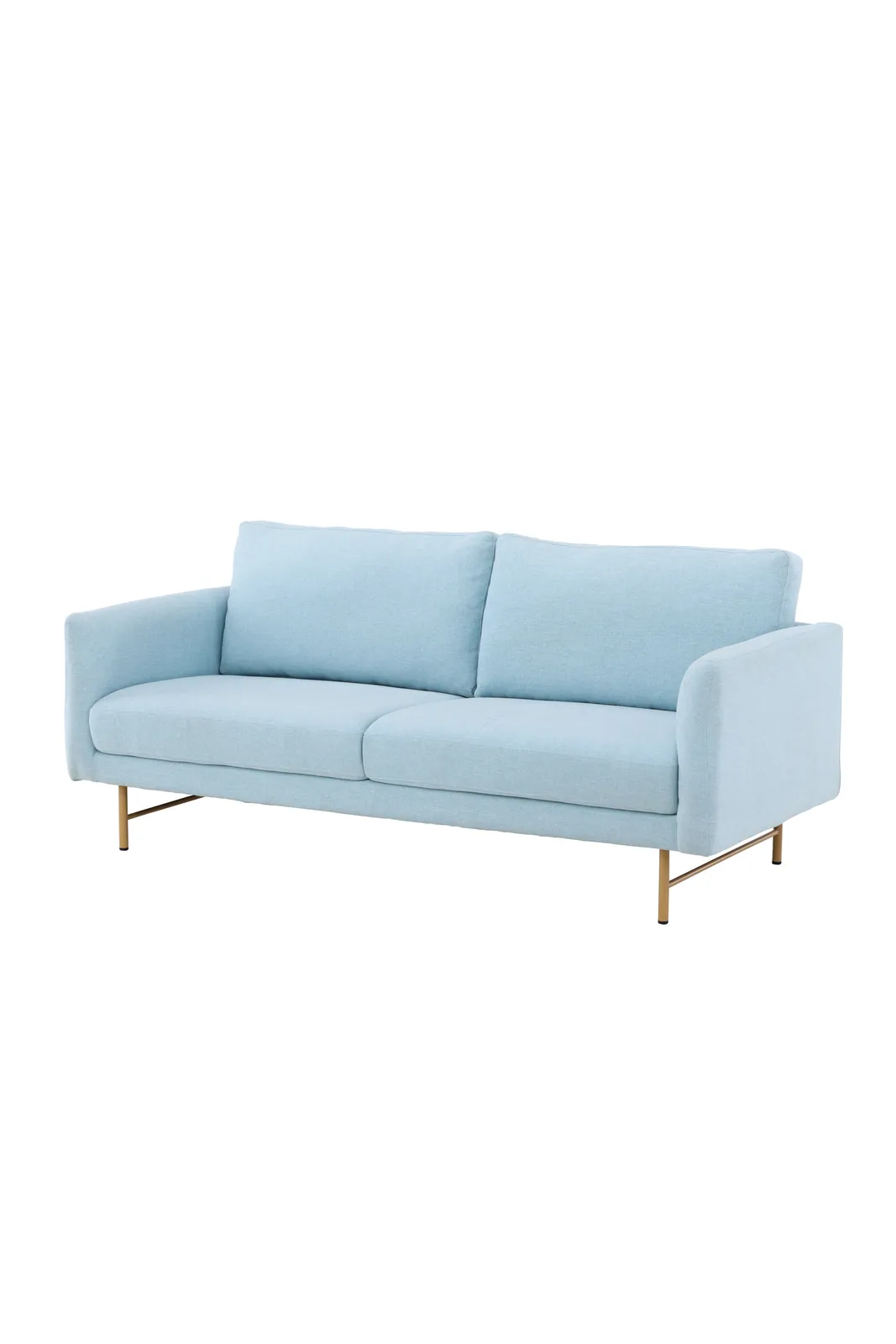 3-Sitzer Sofa in babyblau - Image 7