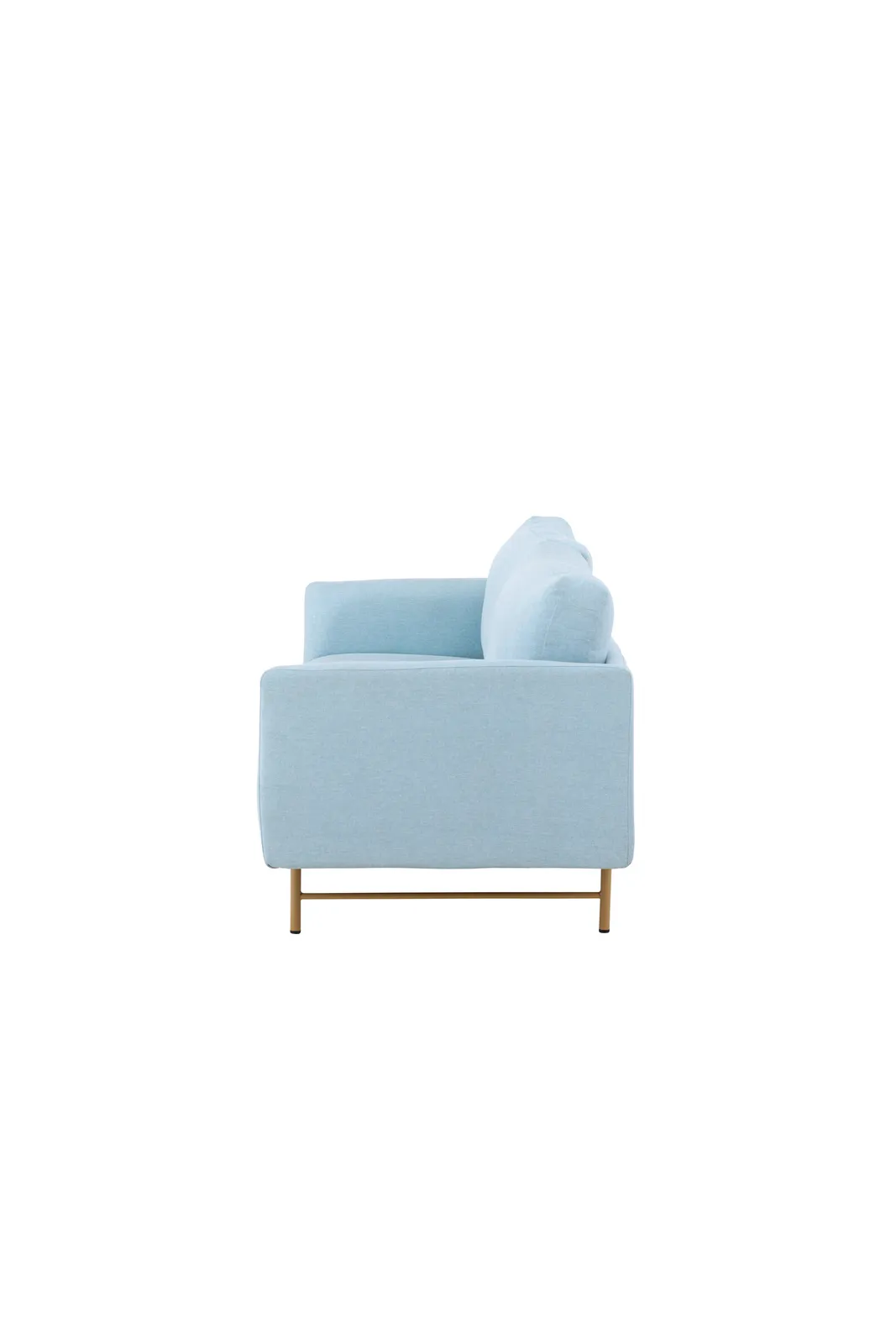3-Sitzer Sofa in babyblau - Image 8