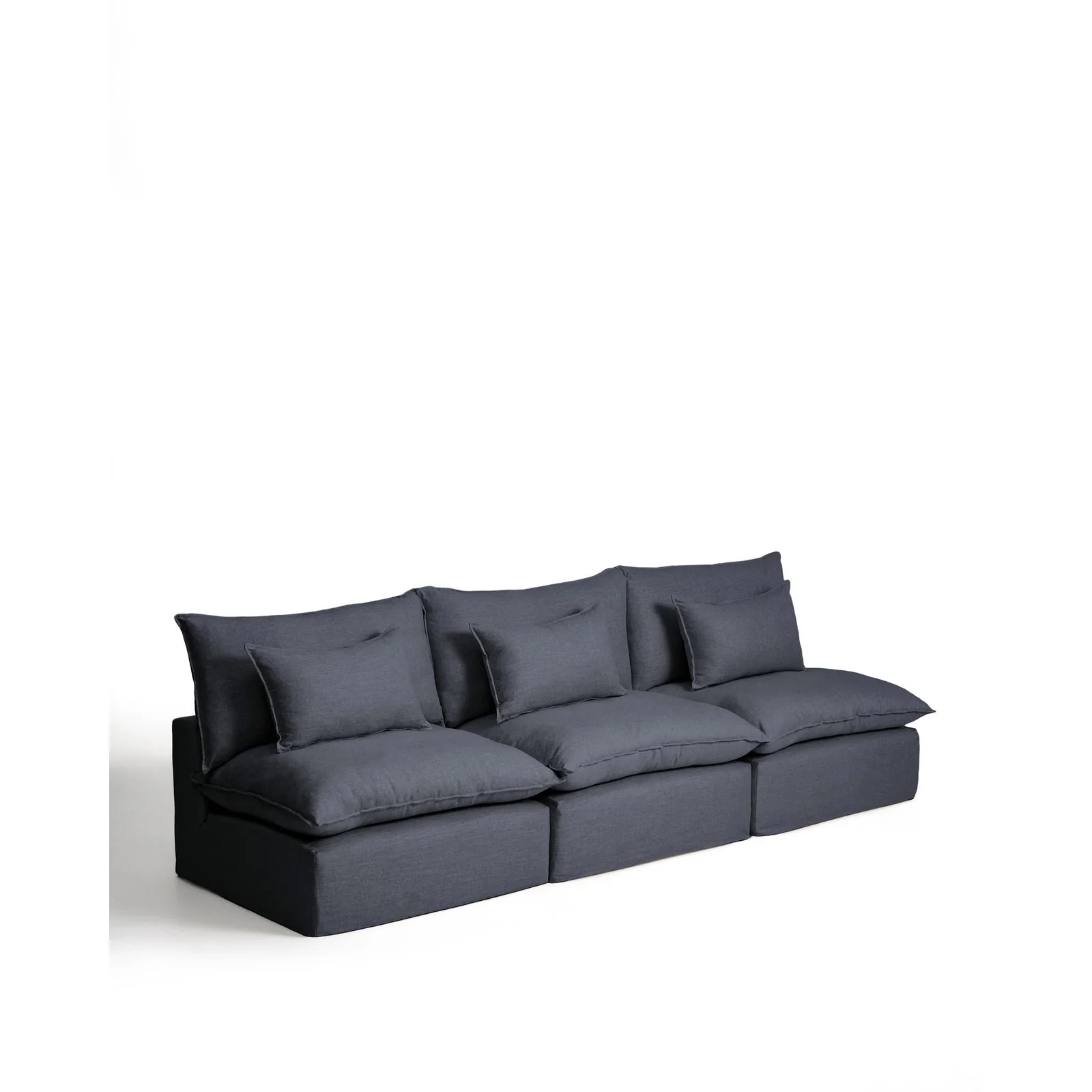 5-Sitzer-Modularsofa Anarela mit abnehmbarem Bezug aus Leinen und Viskose, 330 cm, FSC Mix Credit - Image 11