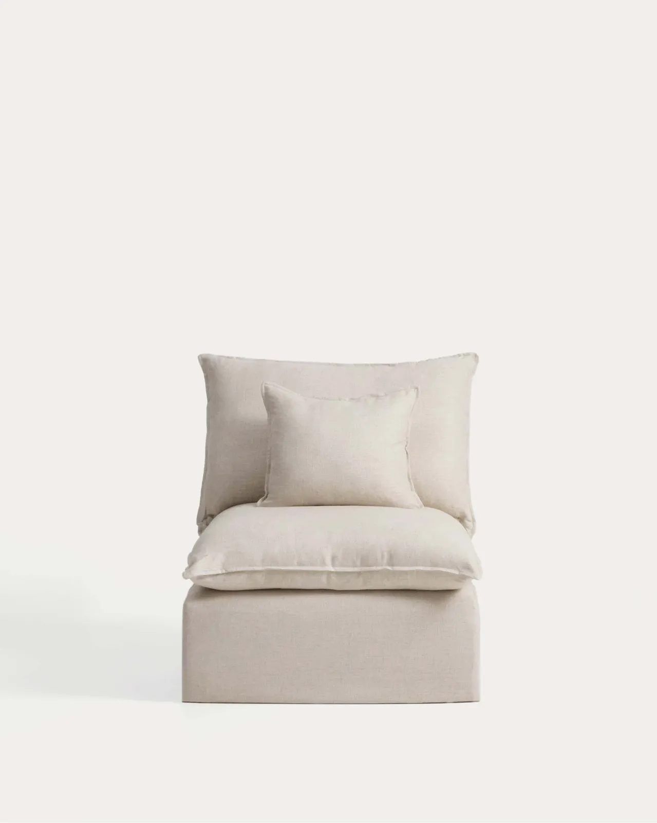 5-Sitzer-Modularsofa Anarela mit abnehmbarem Bezug aus Leinen und Viskose, 330 cm, FSC Mix Credit - Image 6