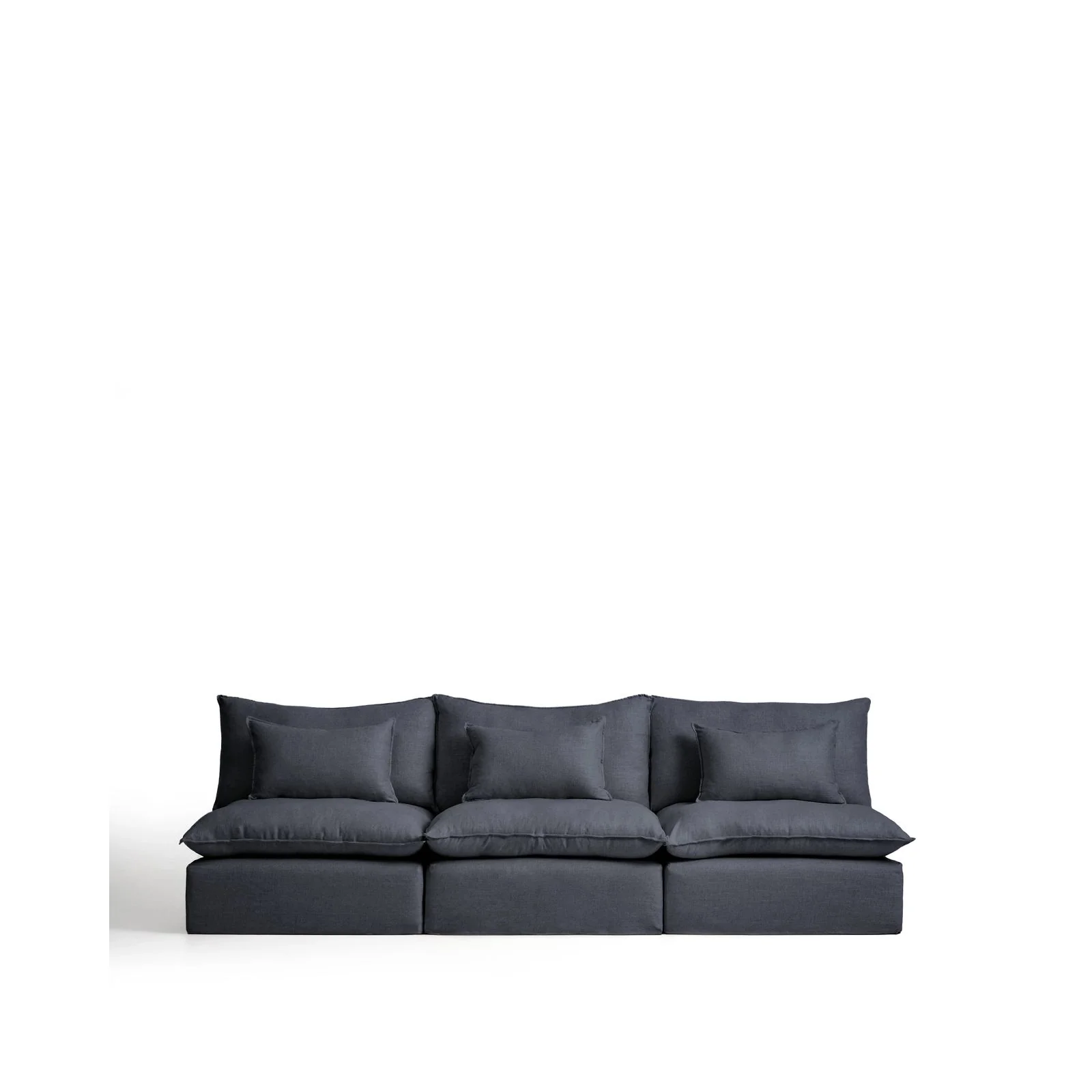 5-Sitzer-Modularsofa Anarela mit abnehmbarem Bezug aus Leinen und Viskose, 330 cm, FSC Mix Credit - Image 9