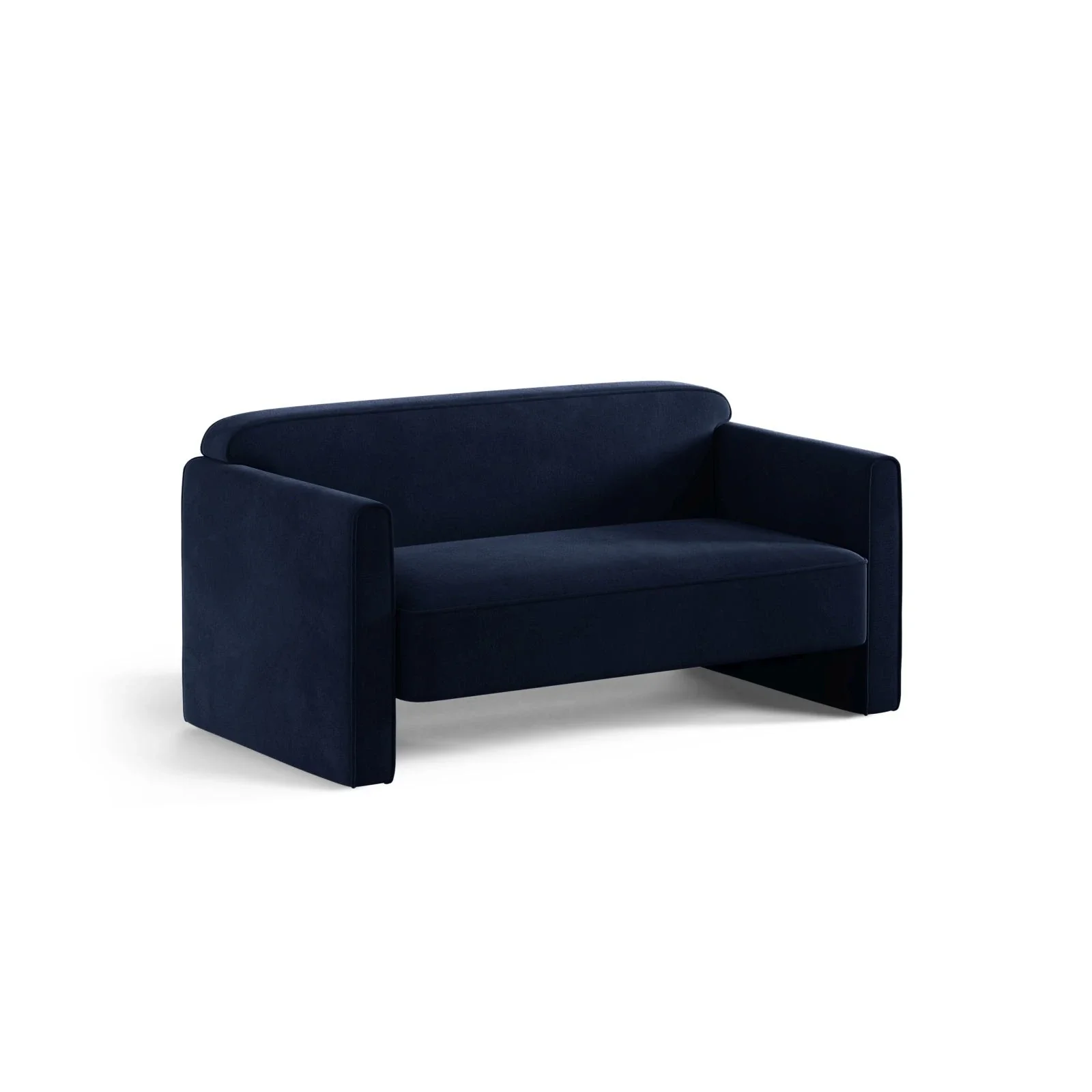 Abby 2-Sitzer Sofa aus Samt, Strukturstoff oder Boucle, 140x80 cm - Image 102