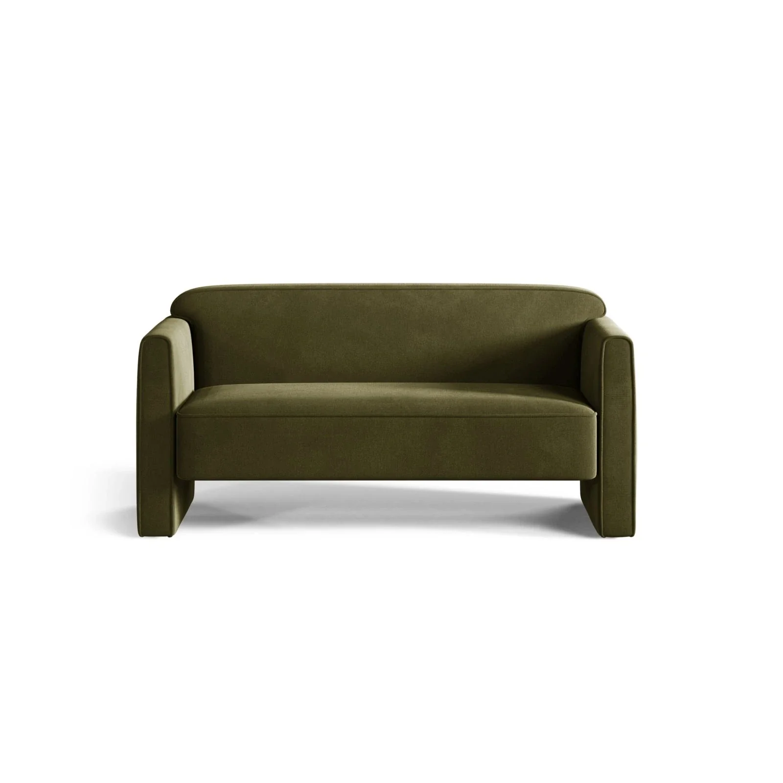 Abby 2-Sitzer Sofa aus Samt, Strukturstoff oder Boucle, 140x80 cm - Image 106