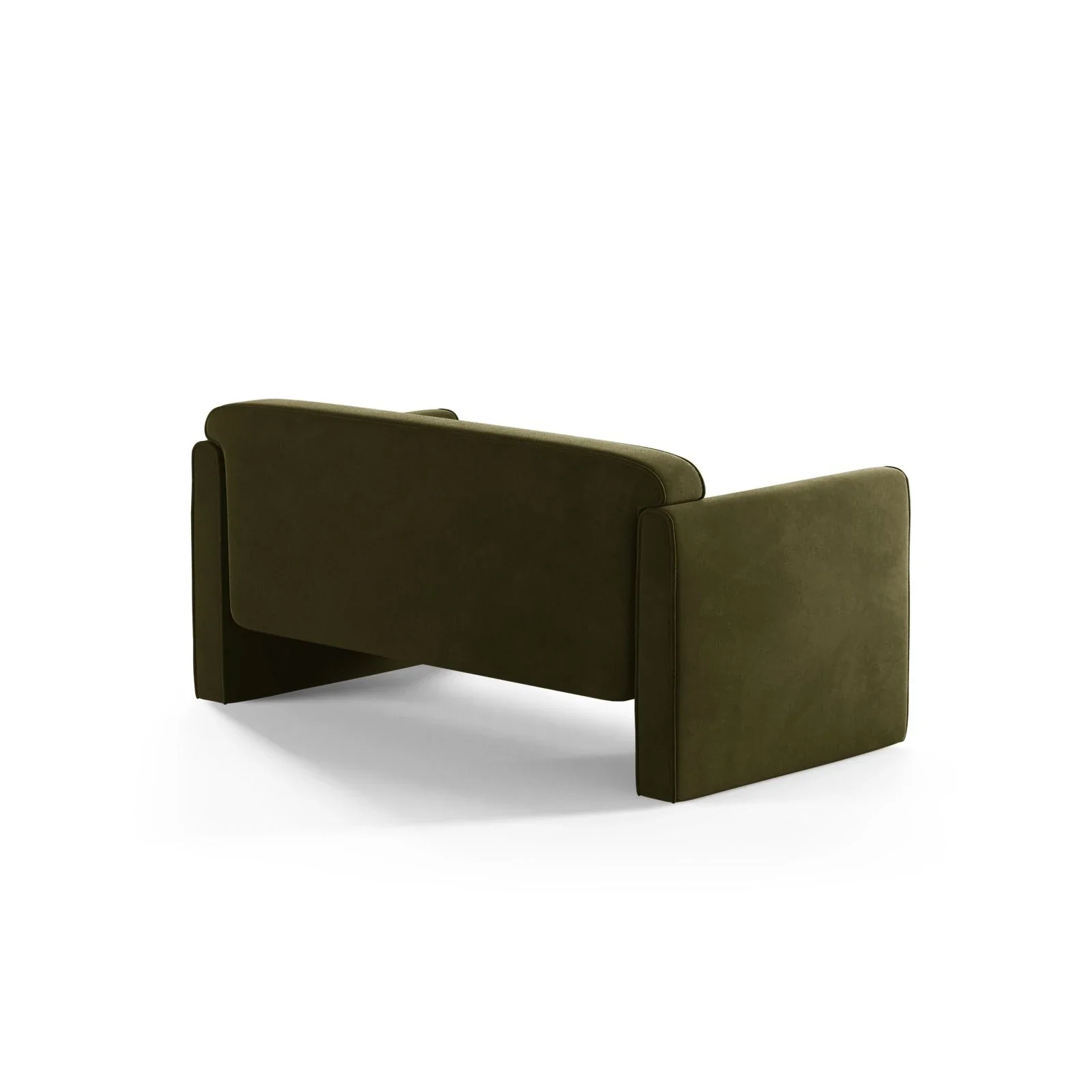 Abby 2-Sitzer Sofa aus Samt, Strukturstoff oder Boucle, 140x80 cm - Image 108