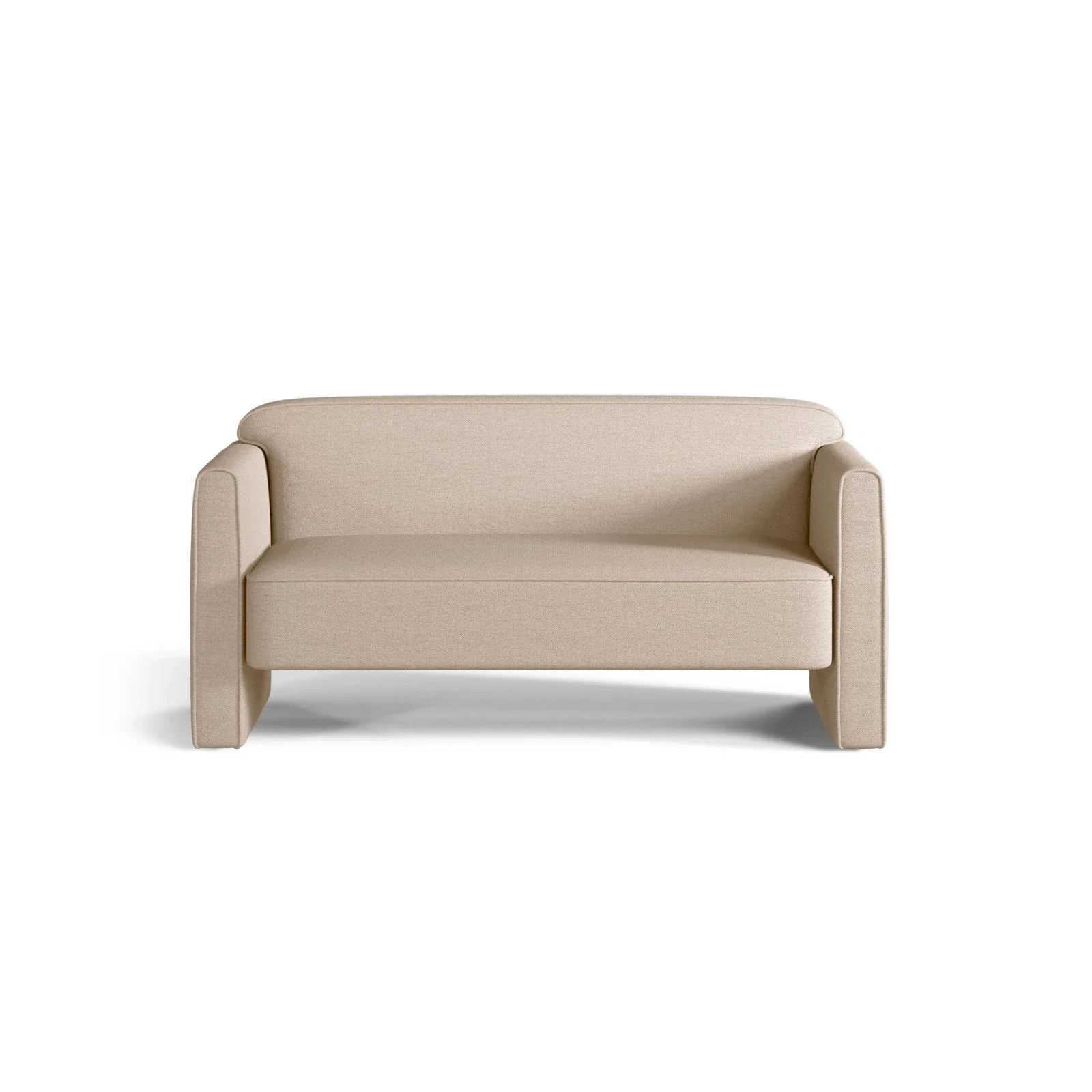 Abby 2-Sitzer Sofa aus Samt, Strukturstoff oder Boucle, 140x80 cm - Image 11