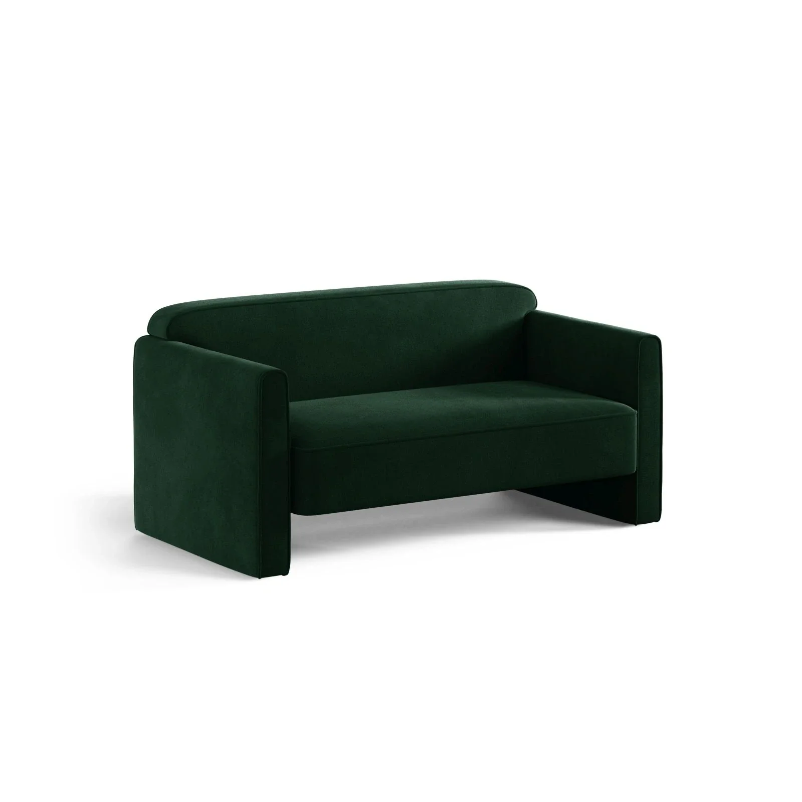 Abby 2-Sitzer Sofa aus Samt, Strukturstoff oder Boucle, 140x80 cm - Image 112