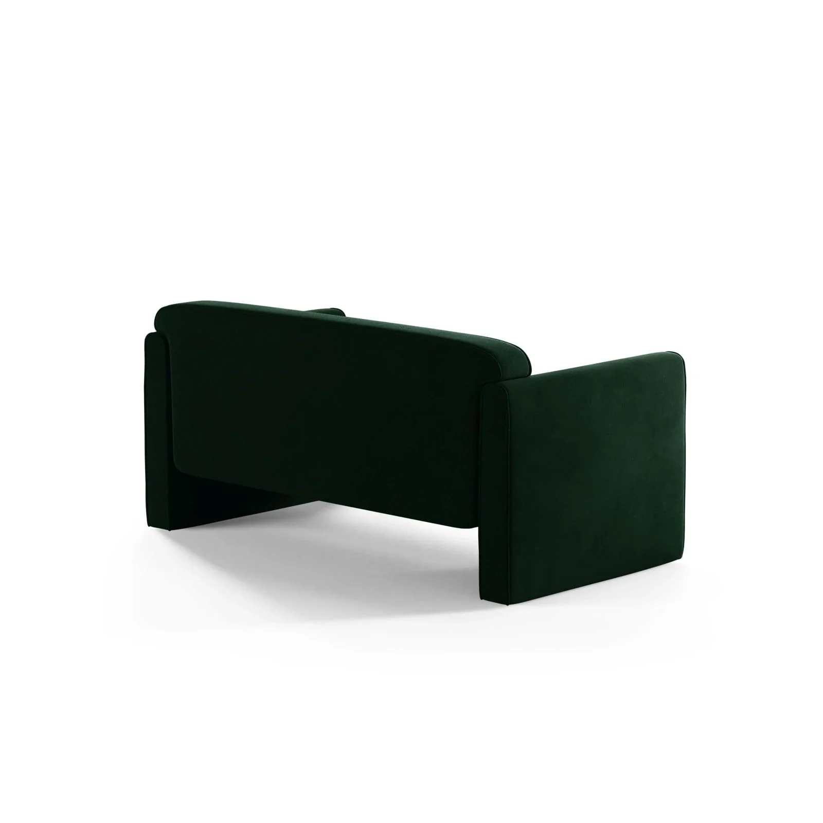 Abby 2-Sitzer Sofa aus Samt, Strukturstoff oder Boucle, 140x80 cm - Image 113
