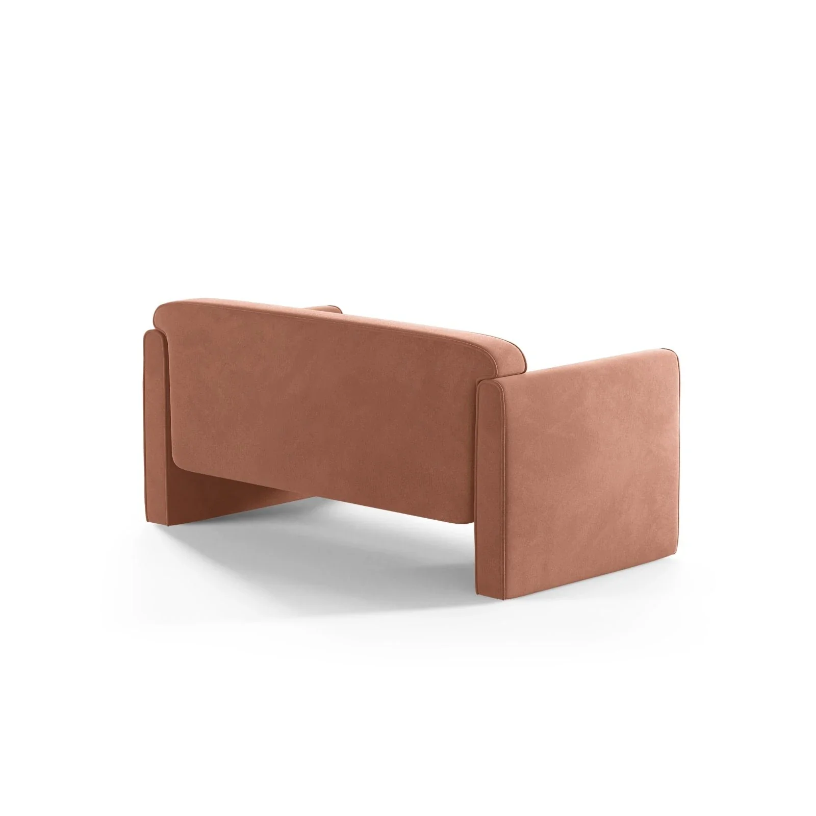 Abby 2-Sitzer Sofa aus Samt, Strukturstoff oder Boucle, 140x80 cm - Image 118