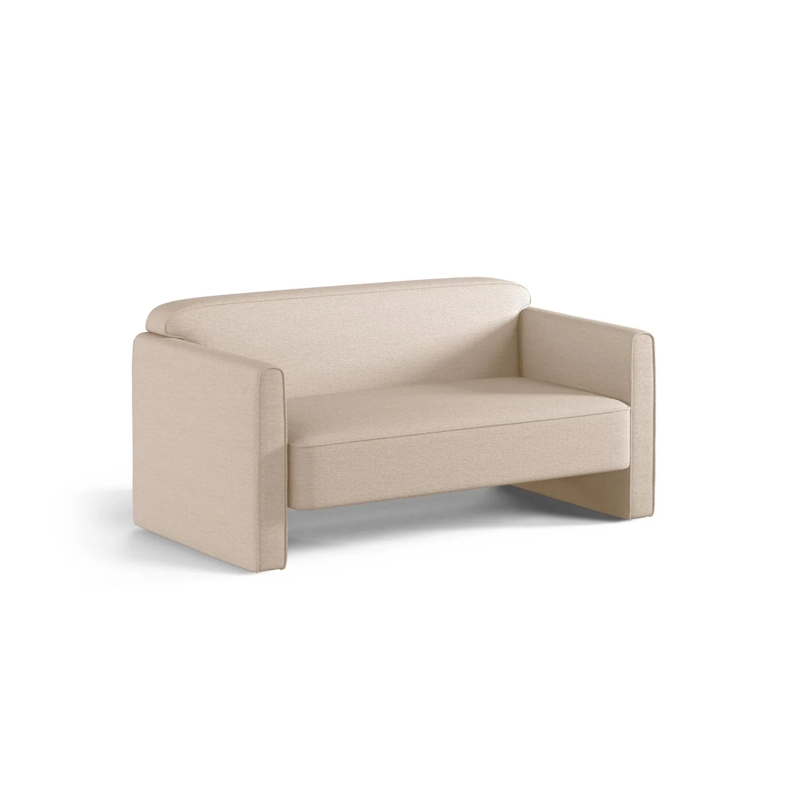 Abby 2-Sitzer Sofa aus Samt, Strukturstoff oder Boucle, 140x80 cm - Image 12