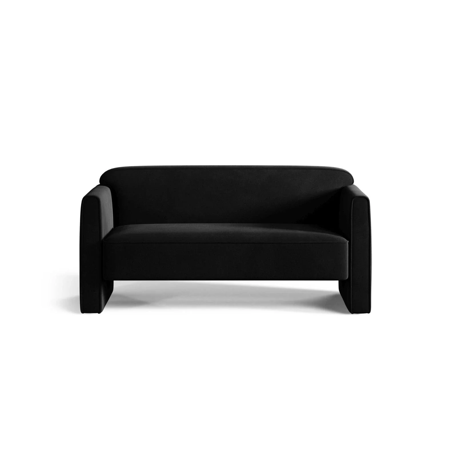 Abby 2-Sitzer Sofa aus Samt, Strukturstoff oder Boucle, 140x80 cm - Image 131