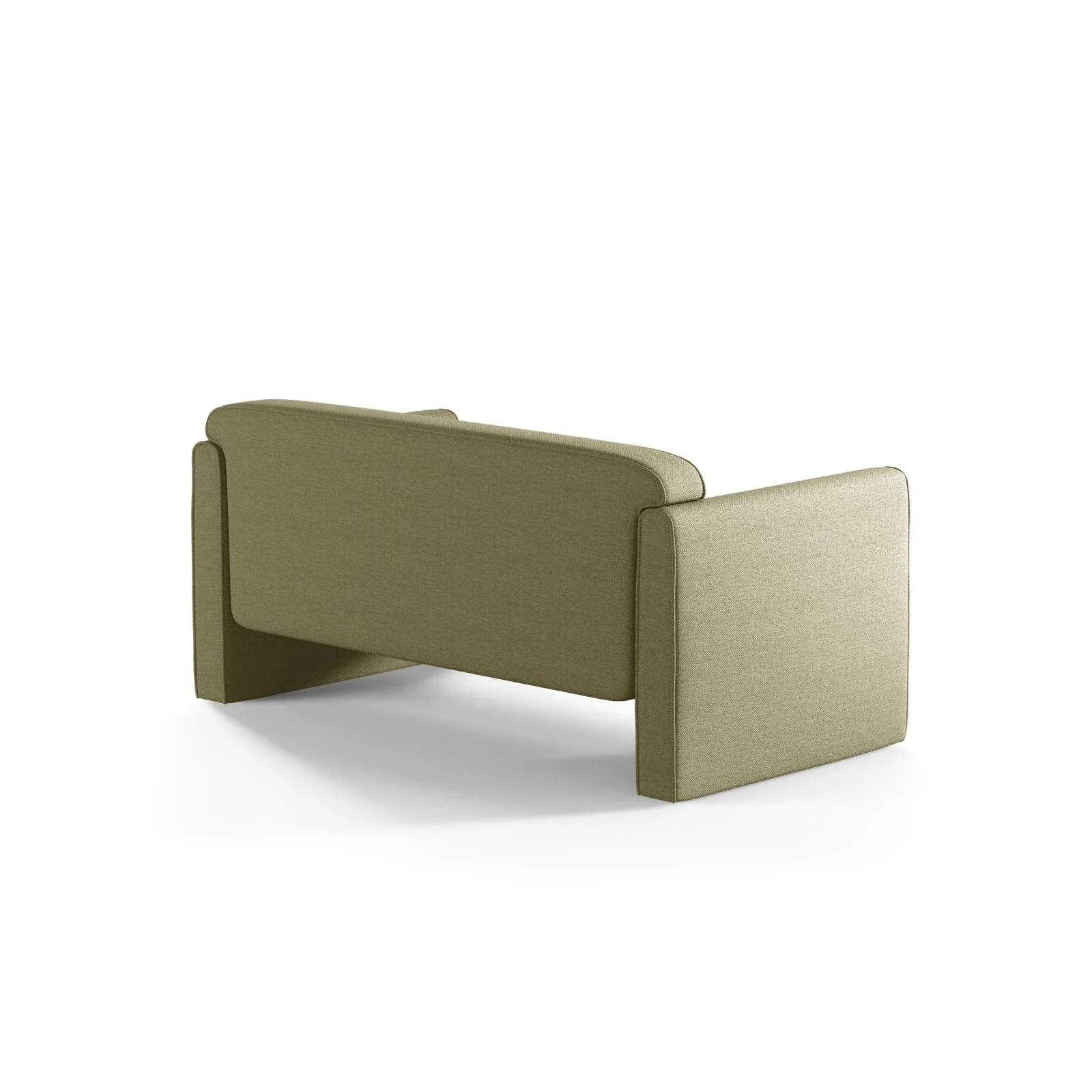 Abby 2-Sitzer Sofa aus Samt, Strukturstoff oder Boucle, 140x80 cm - Image 23