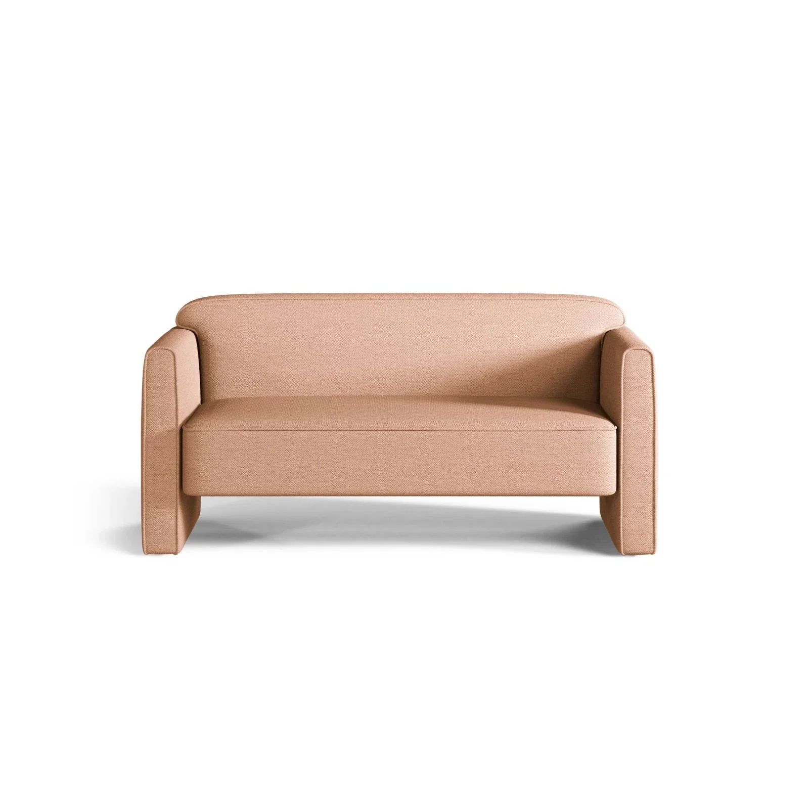 Abby 2-Sitzer Sofa aus Samt, Strukturstoff oder Boucle, 140x80 cm - Image 26