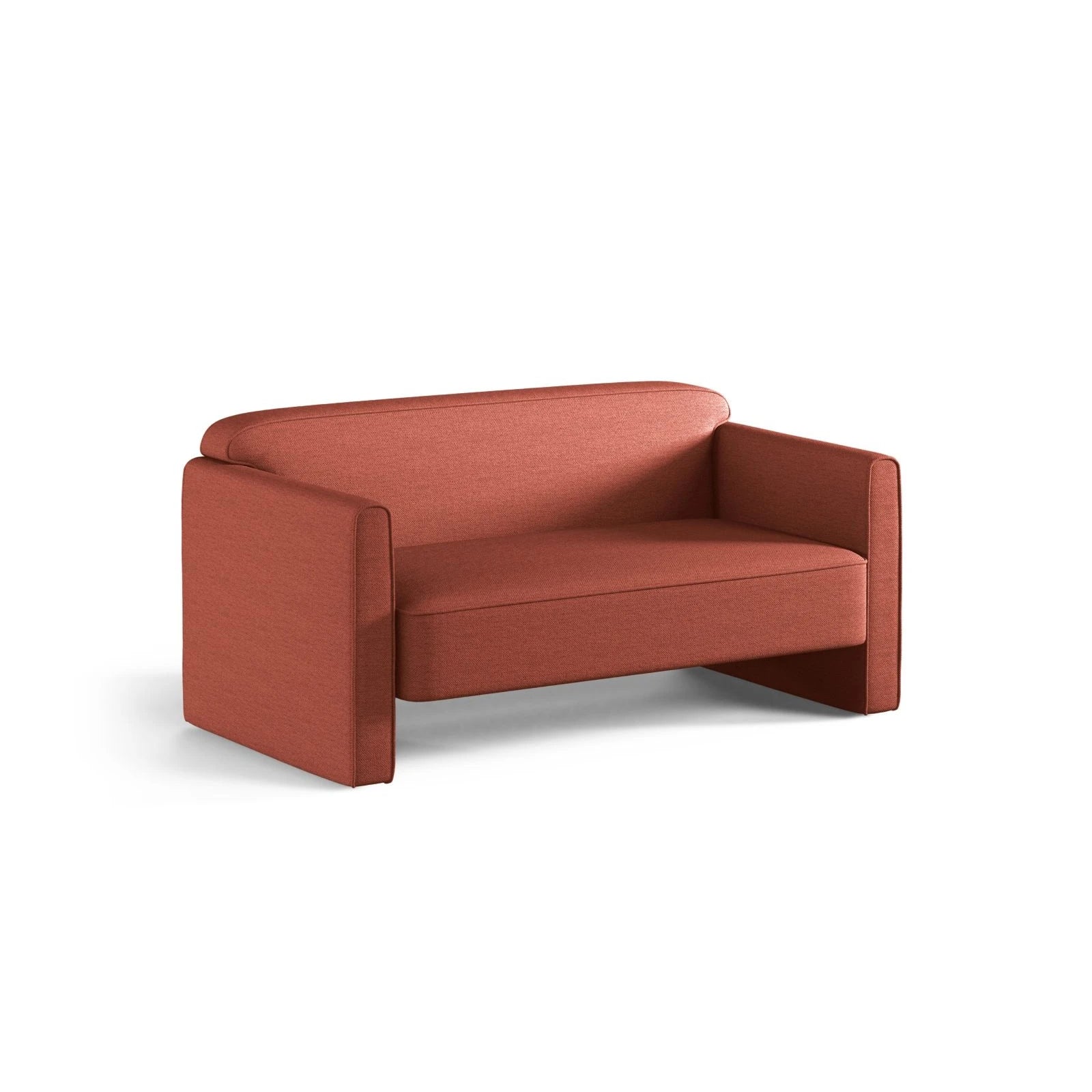 Abby 2-Sitzer Sofa aus Samt, Strukturstoff oder Boucle, 140x80 cm - Image 32