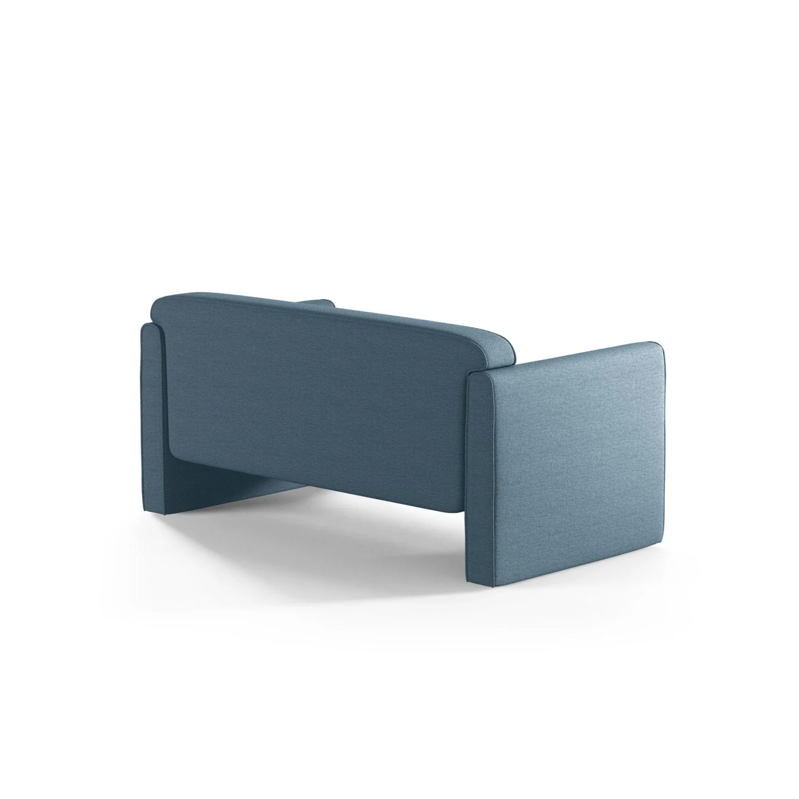 Abby 2-Sitzer Sofa aus Samt, Strukturstoff oder Boucle, 140x80 cm - Image 43