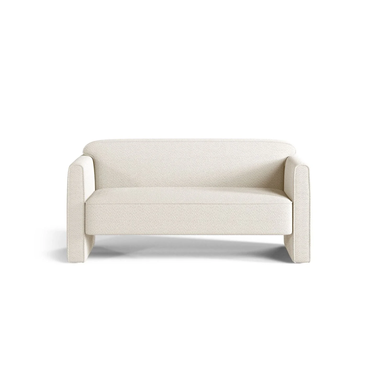 Abby 2-Sitzer Sofa aus Samt, Strukturstoff oder Boucle, 140x80 cm - Image 51