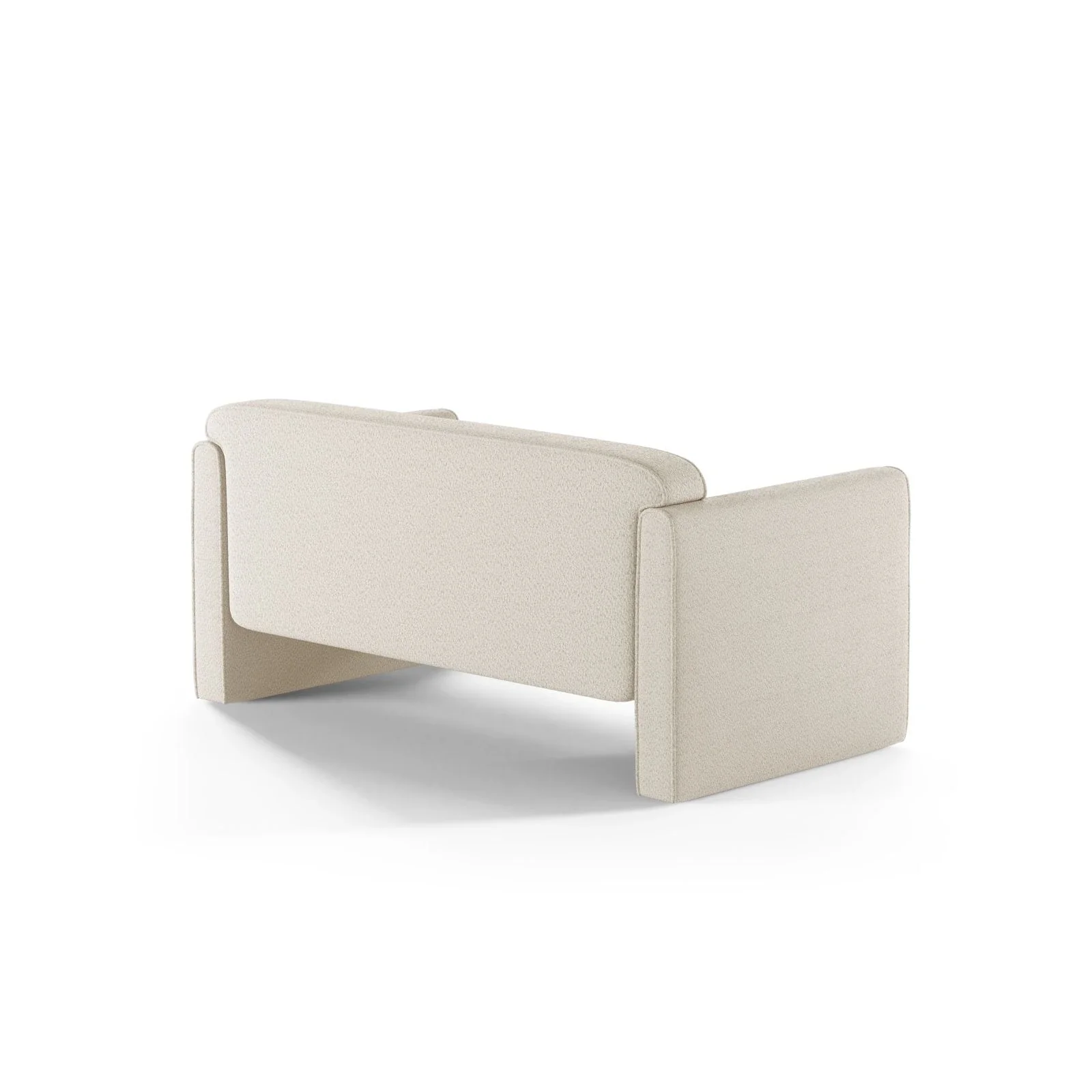 Abby 2-Sitzer Sofa aus Samt, Strukturstoff oder Boucle, 140x80 cm - Image 53