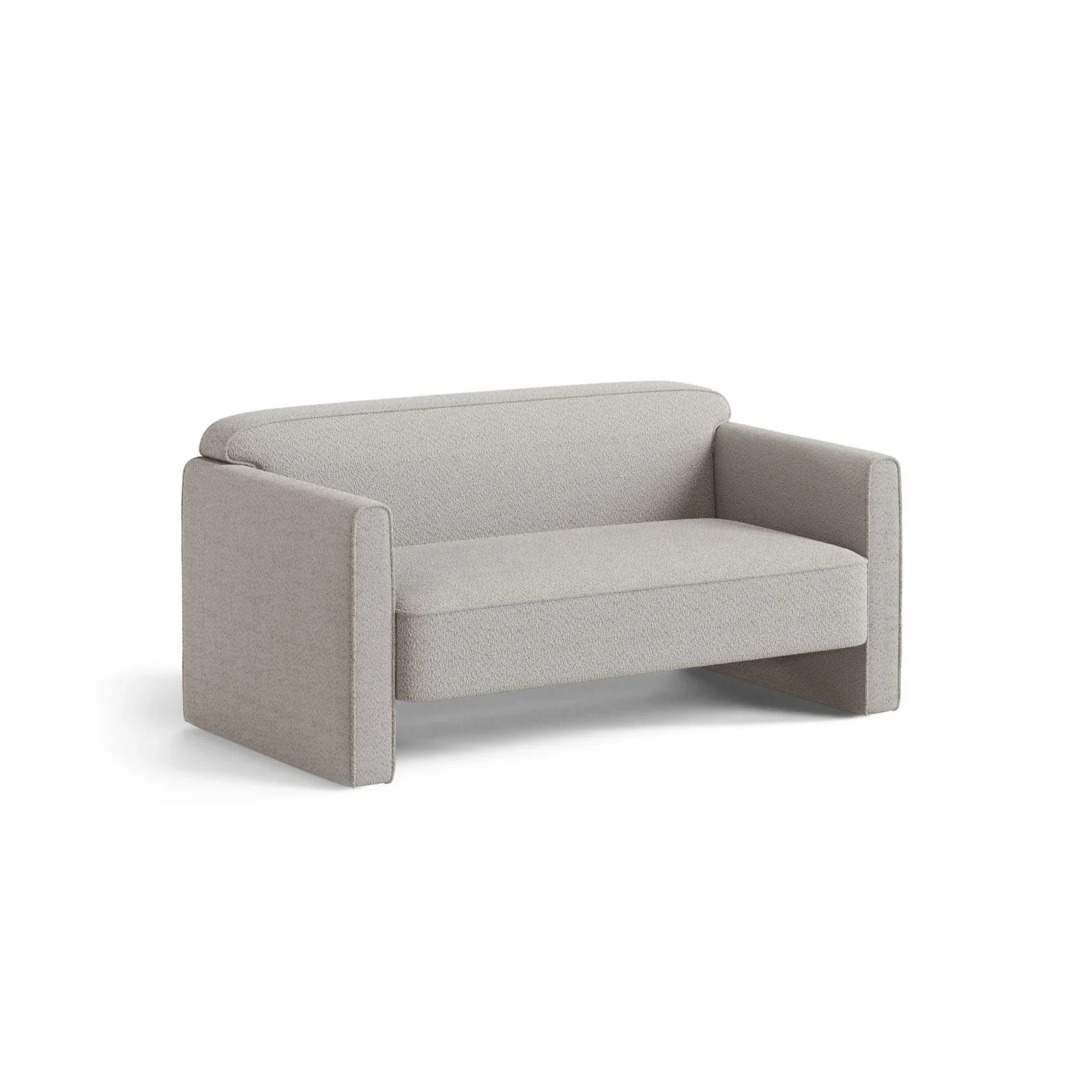 Abby 2-Sitzer Sofa aus Samt, Strukturstoff oder Boucle, 140x80 cm - Image 57