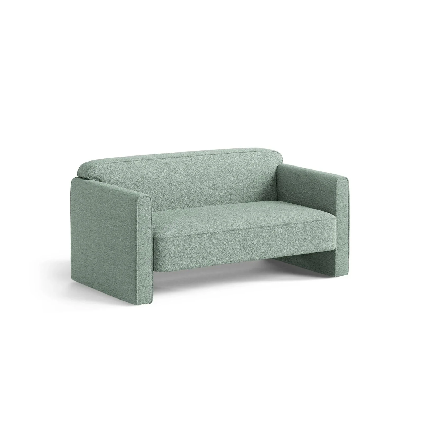 Abby 2-Sitzer Sofa aus Samt, Strukturstoff oder Boucle, 140x80 cm - Image 72