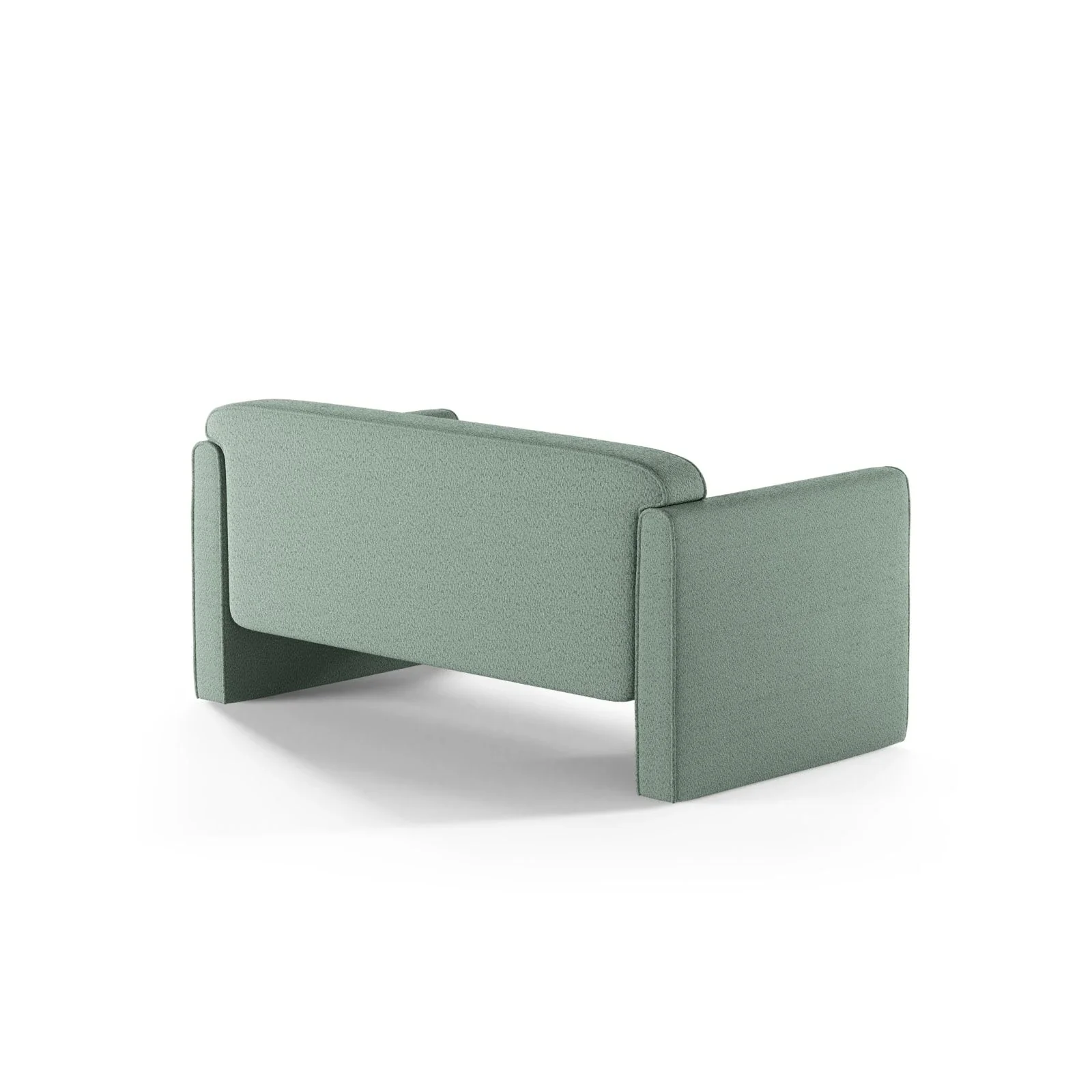 Abby 2-Sitzer Sofa aus Samt, Strukturstoff oder Boucle, 140x80 cm - Image 73