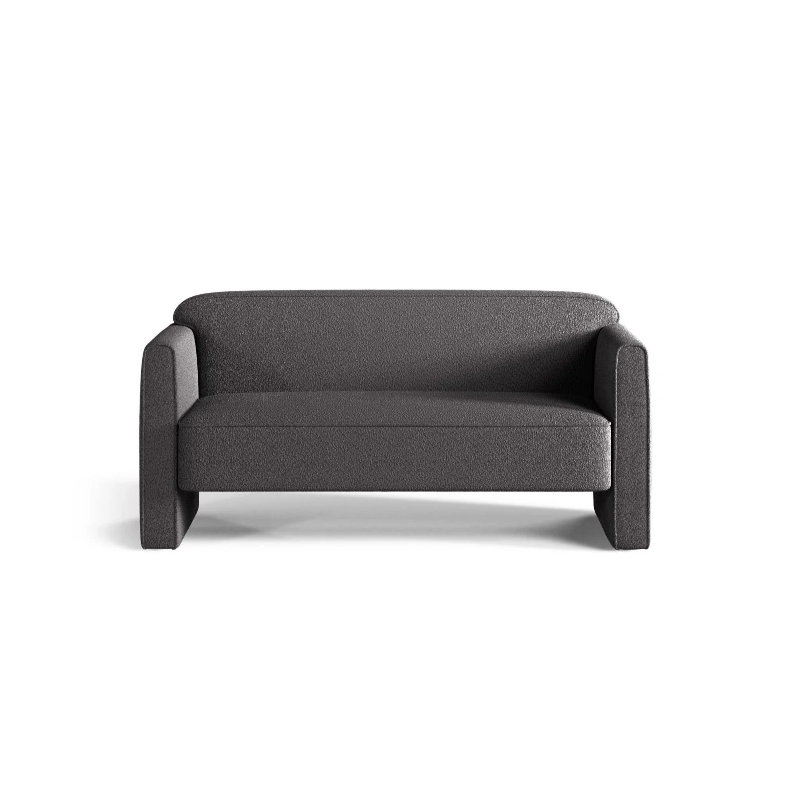 Abby 2-Sitzer Sofa aus Samt, Strukturstoff oder Boucle, 140x80 cm - Image 81