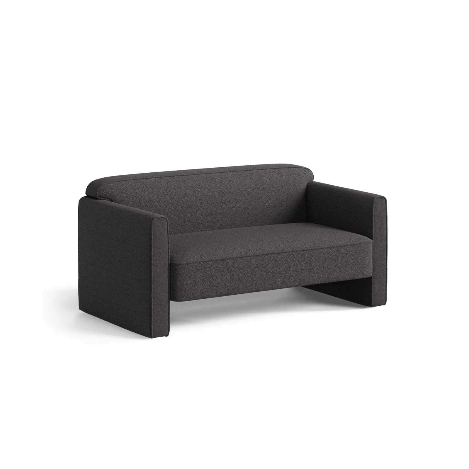 Abby 2-Sitzer Sofa aus Samt, Strukturstoff oder Boucle, 140x80 cm - Image 82