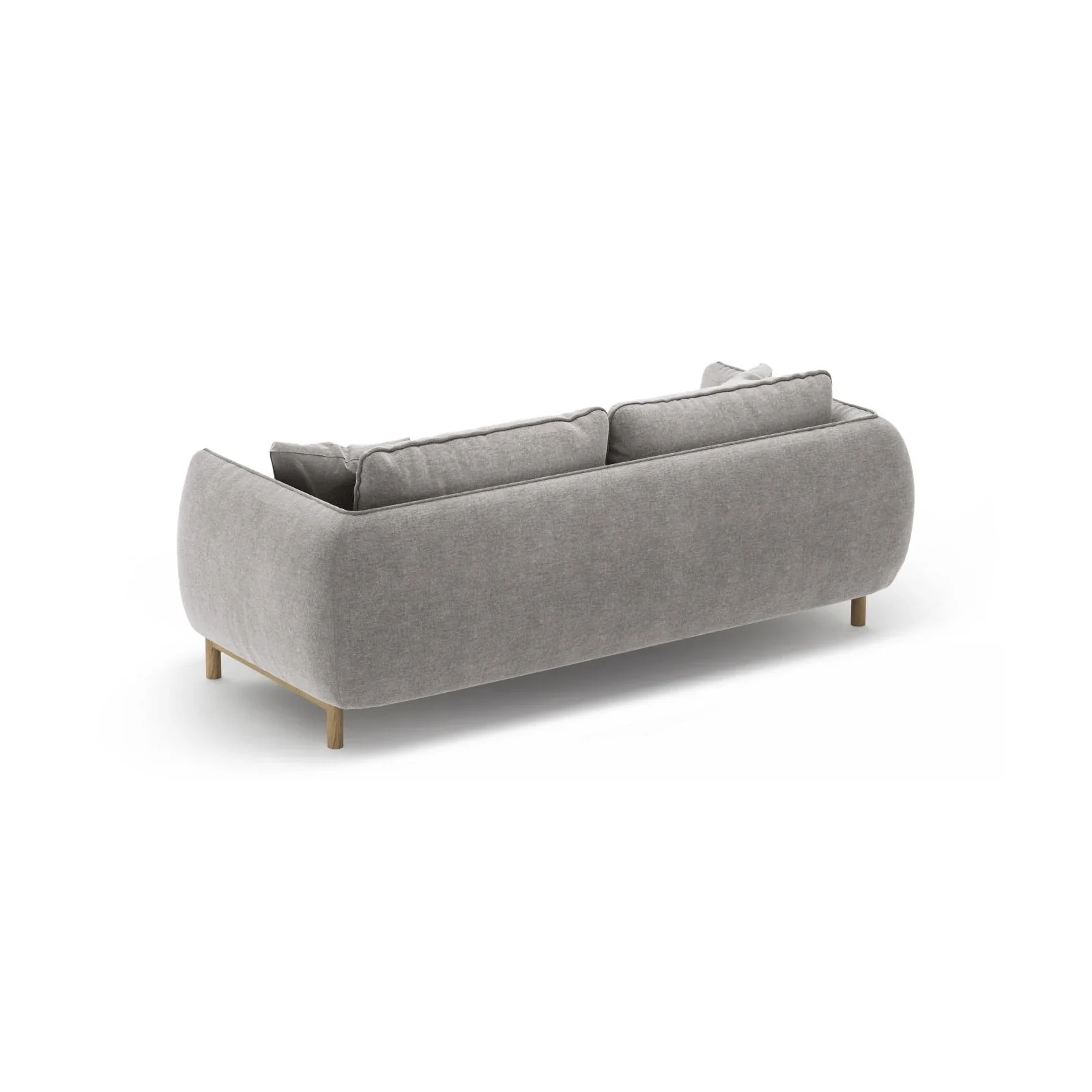 Ada 2-Sitzer Sofa aus Samt oder Strukturstoff, 178x101 cm - Image 101