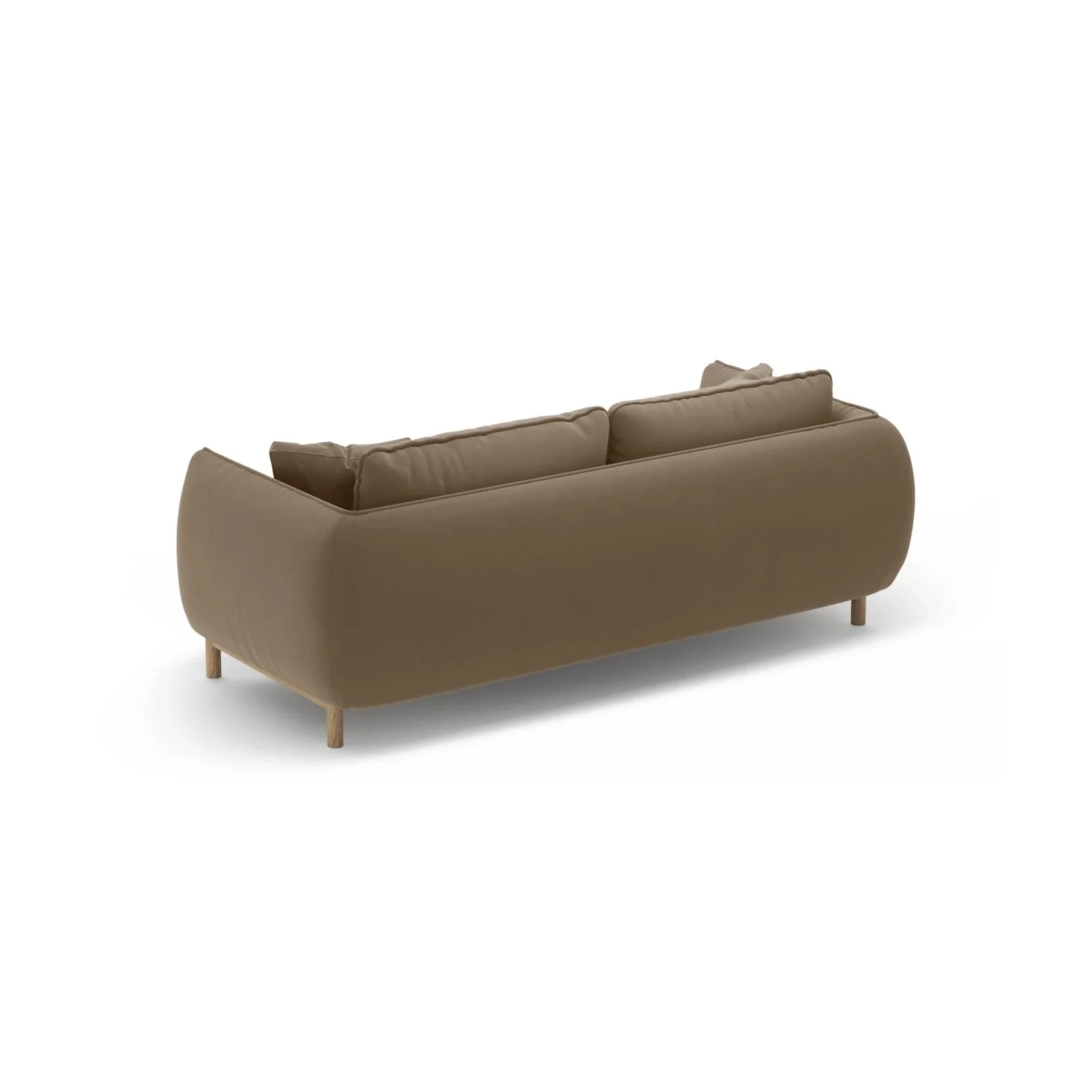 Ada 2-Sitzer Sofa aus Samt oder Strukturstoff, 178x101 cm - Image 17
