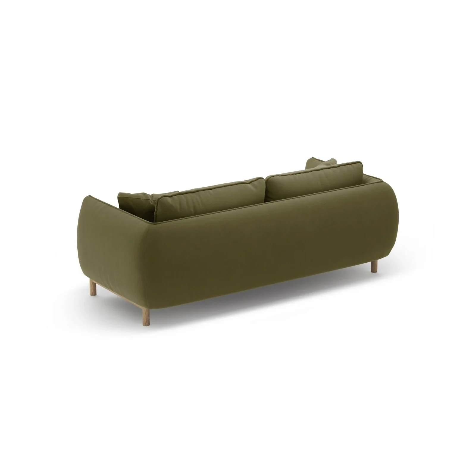 Ada 2-Sitzer Sofa aus Samt oder Strukturstoff, 178x101 cm - Image 23