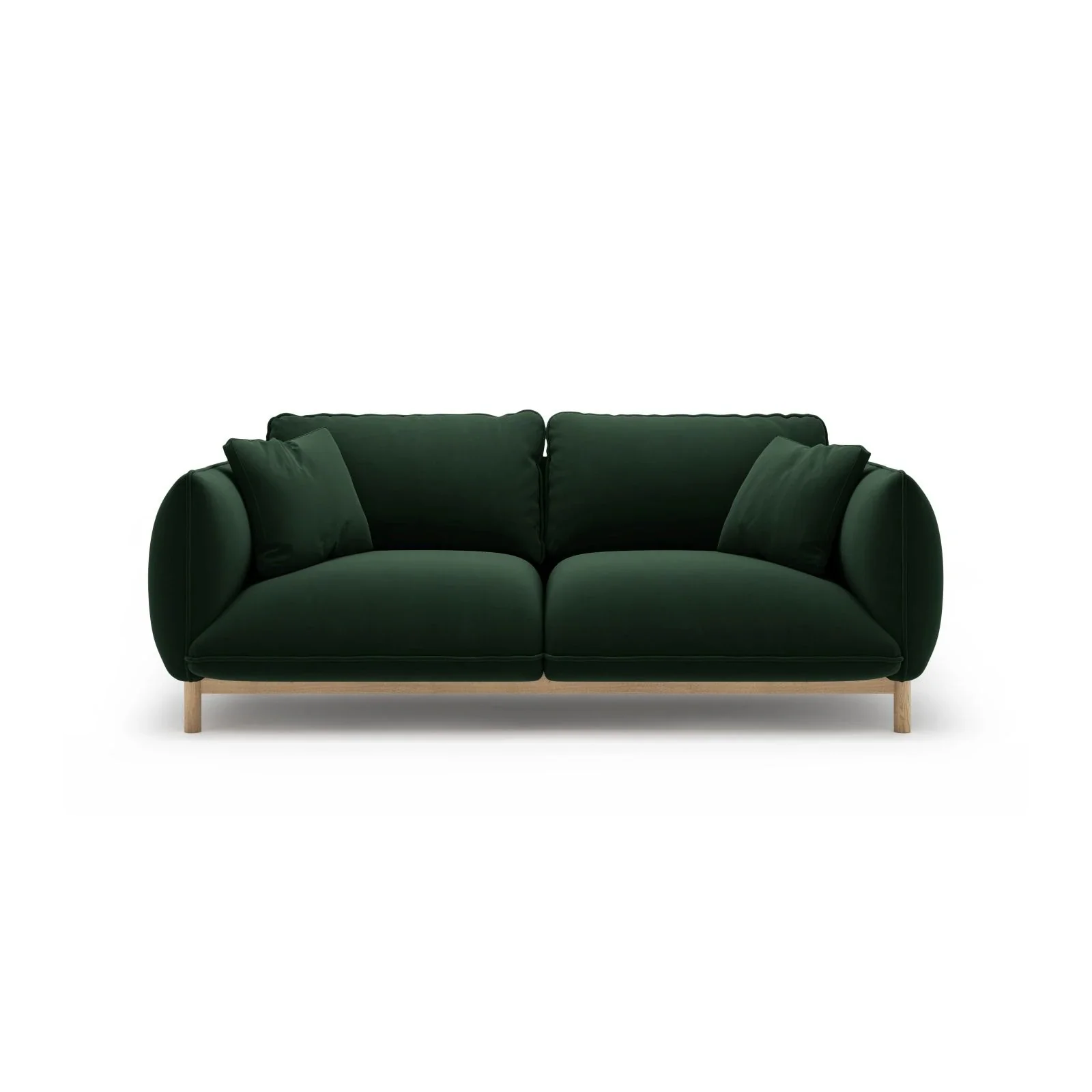 Ada 2-Sitzer Sofa aus Samt oder Strukturstoff, 178x101 cm - Image 27