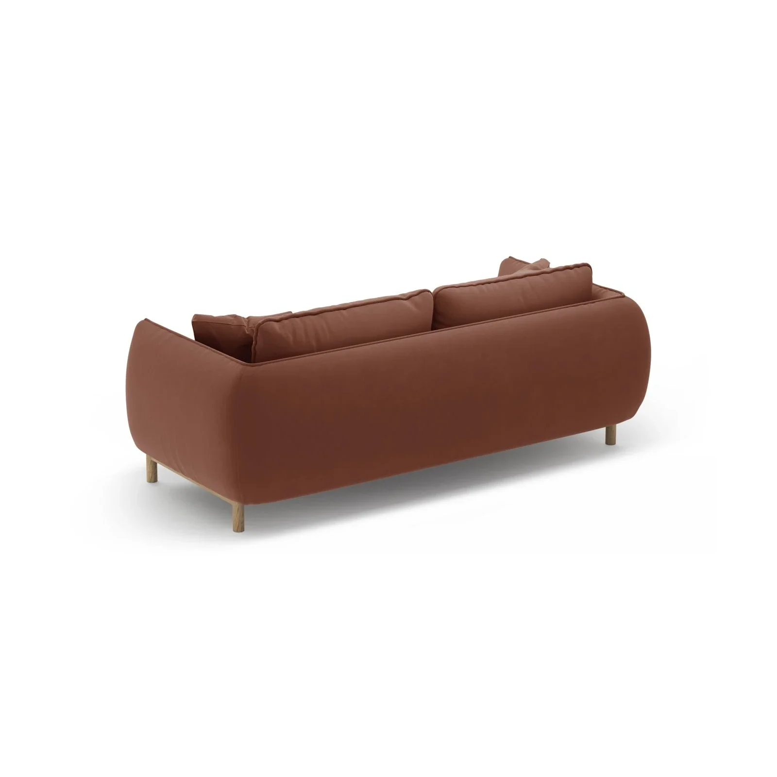 Ada 2-Sitzer Sofa aus Samt oder Strukturstoff, 178x101 cm - Image 41