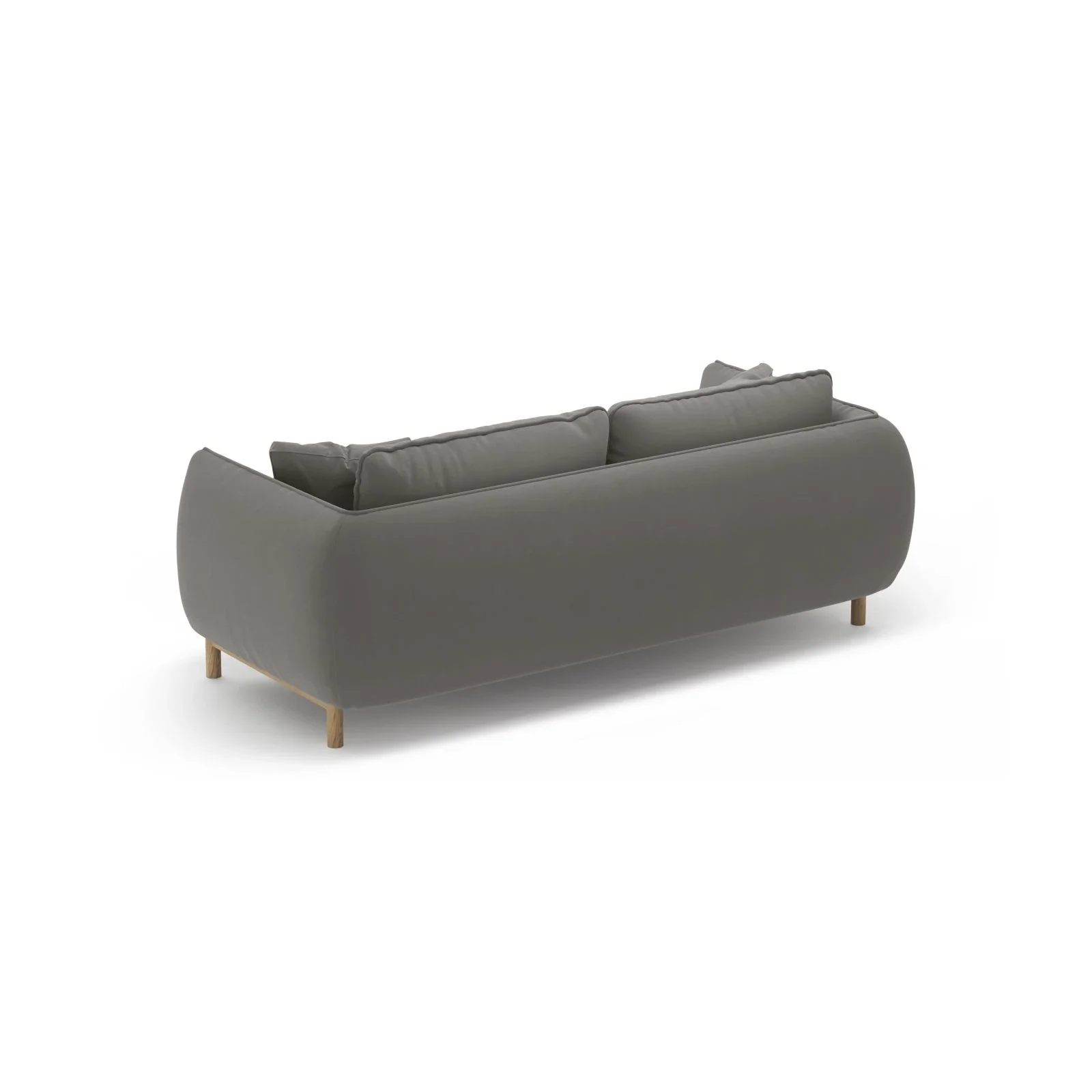 Ada 2-Sitzer Sofa aus Samt oder Strukturstoff, 178x101 cm - Image 47