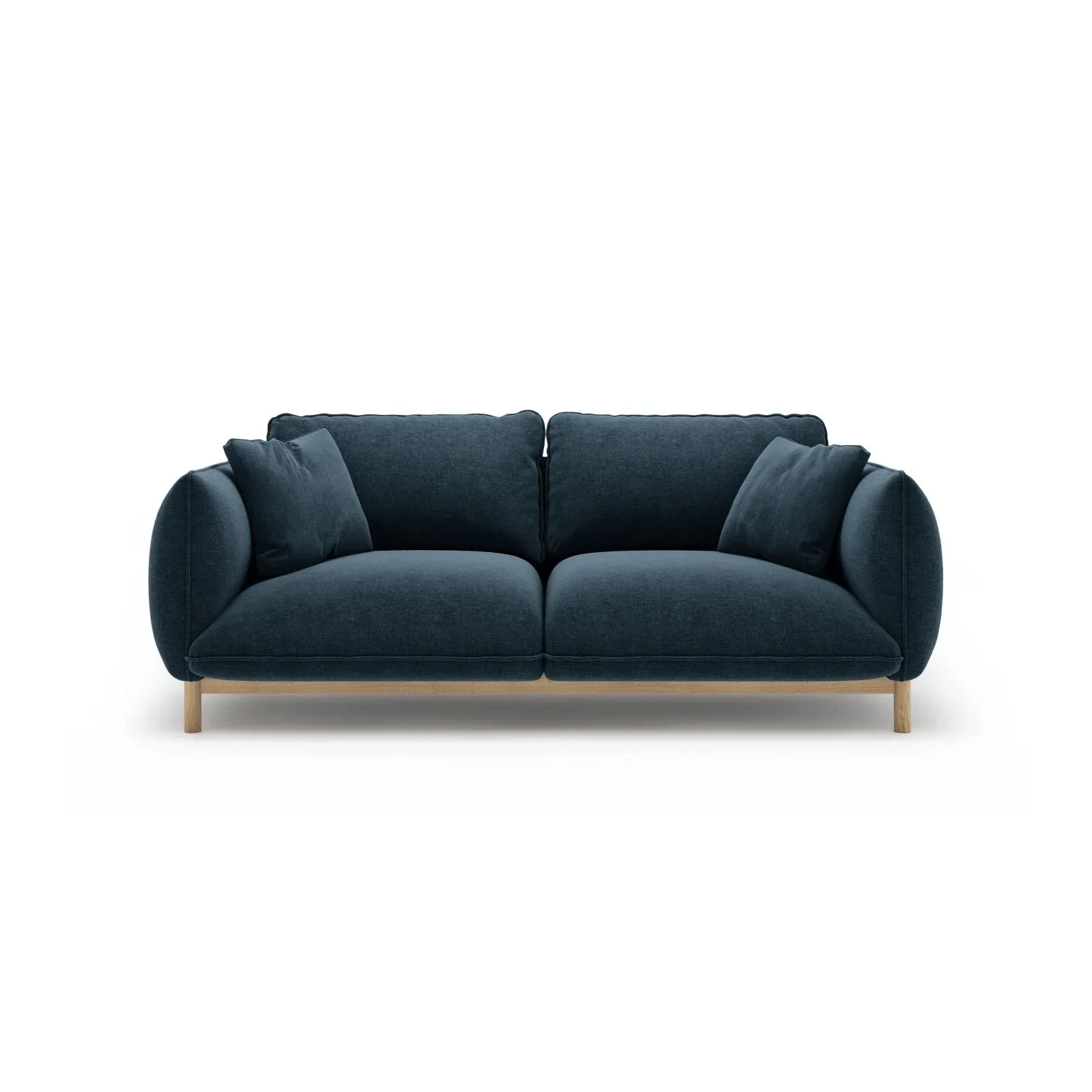 Ada 2-Sitzer Sofa aus Samt oder Strukturstoff, 178x101 cm - Image 87