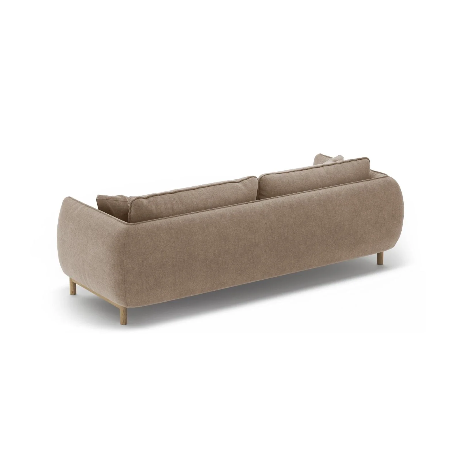 Ada 3-Sitzer Sofa aus Samt oder Strukturstoff, 208x101 cm - Image 72