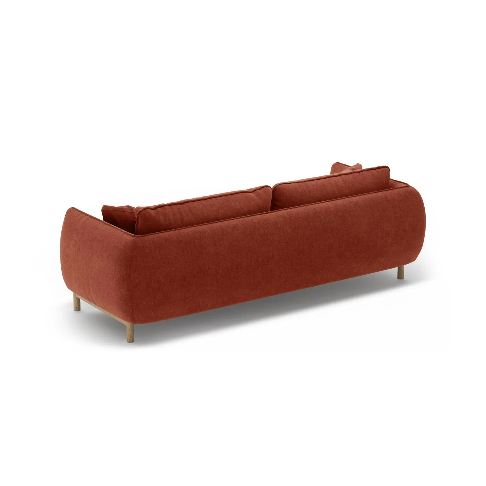 Ada 3-Sitzer Sofa aus Samt oder Strukturstoff, 208x101 cm - Image 78