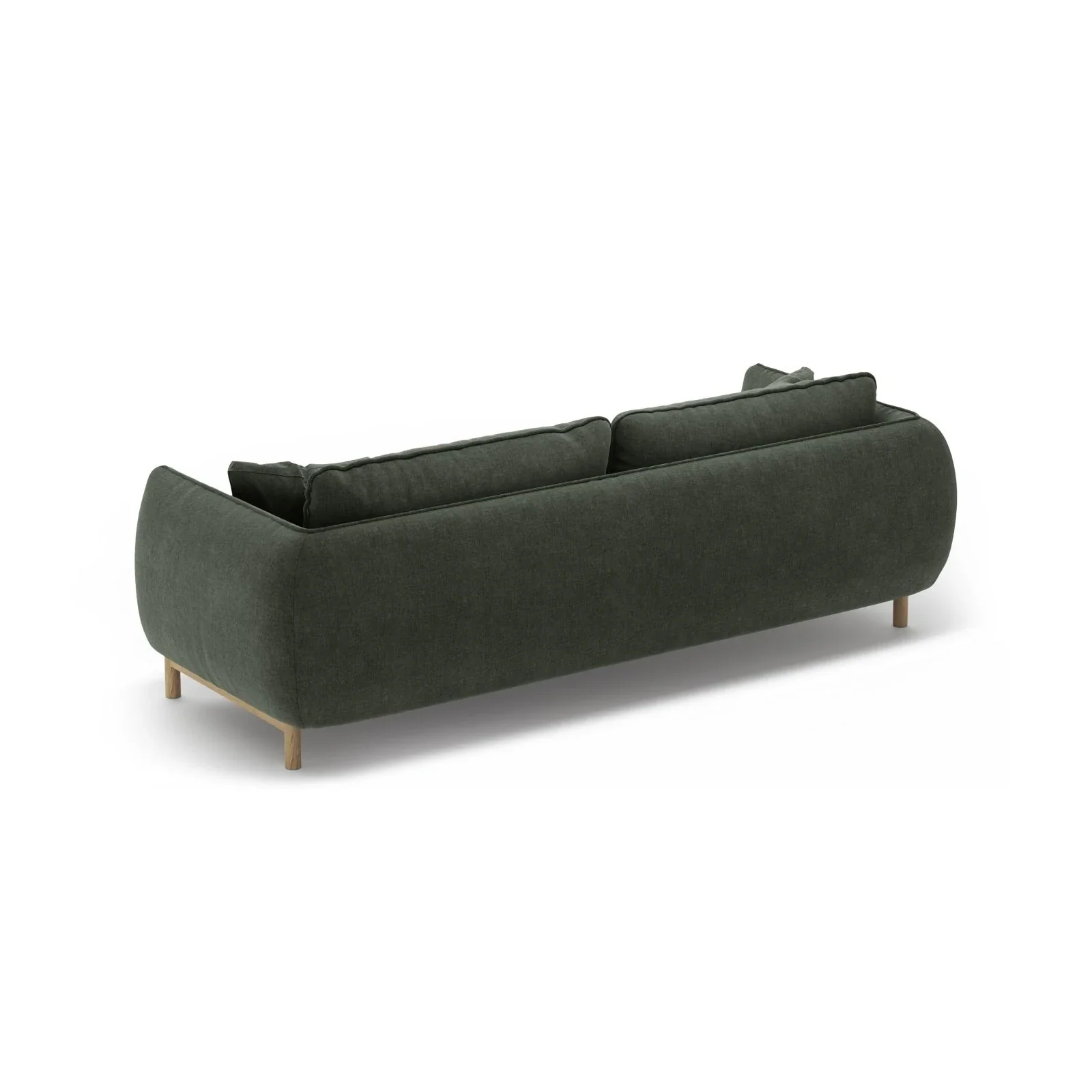 Ada 3-Sitzer Sofa aus Samt oder Strukturstoff, 208x101 cm - Image 84