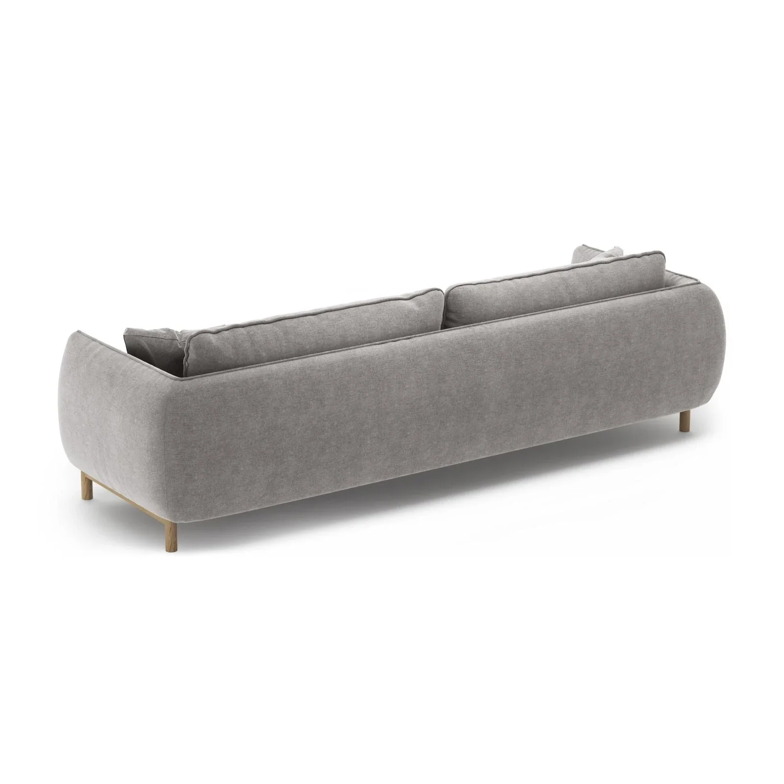 Ada 4-Sitzer Sofa aus Samt oder Strukturstoff, 248x101 cm - Image 102