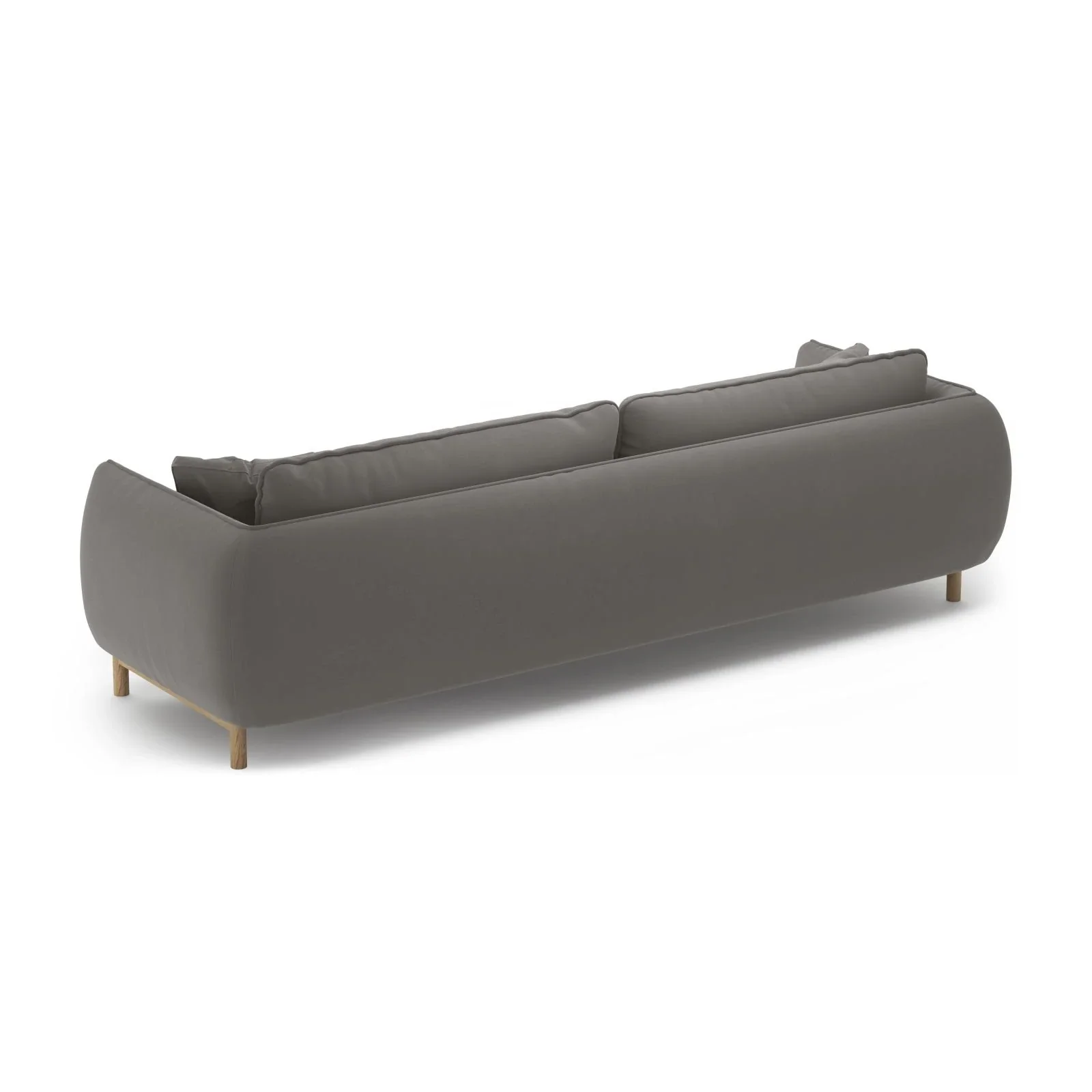 Ada 4-Sitzer Sofa aus Samt oder Strukturstoff, 248x101 cm - Image 48