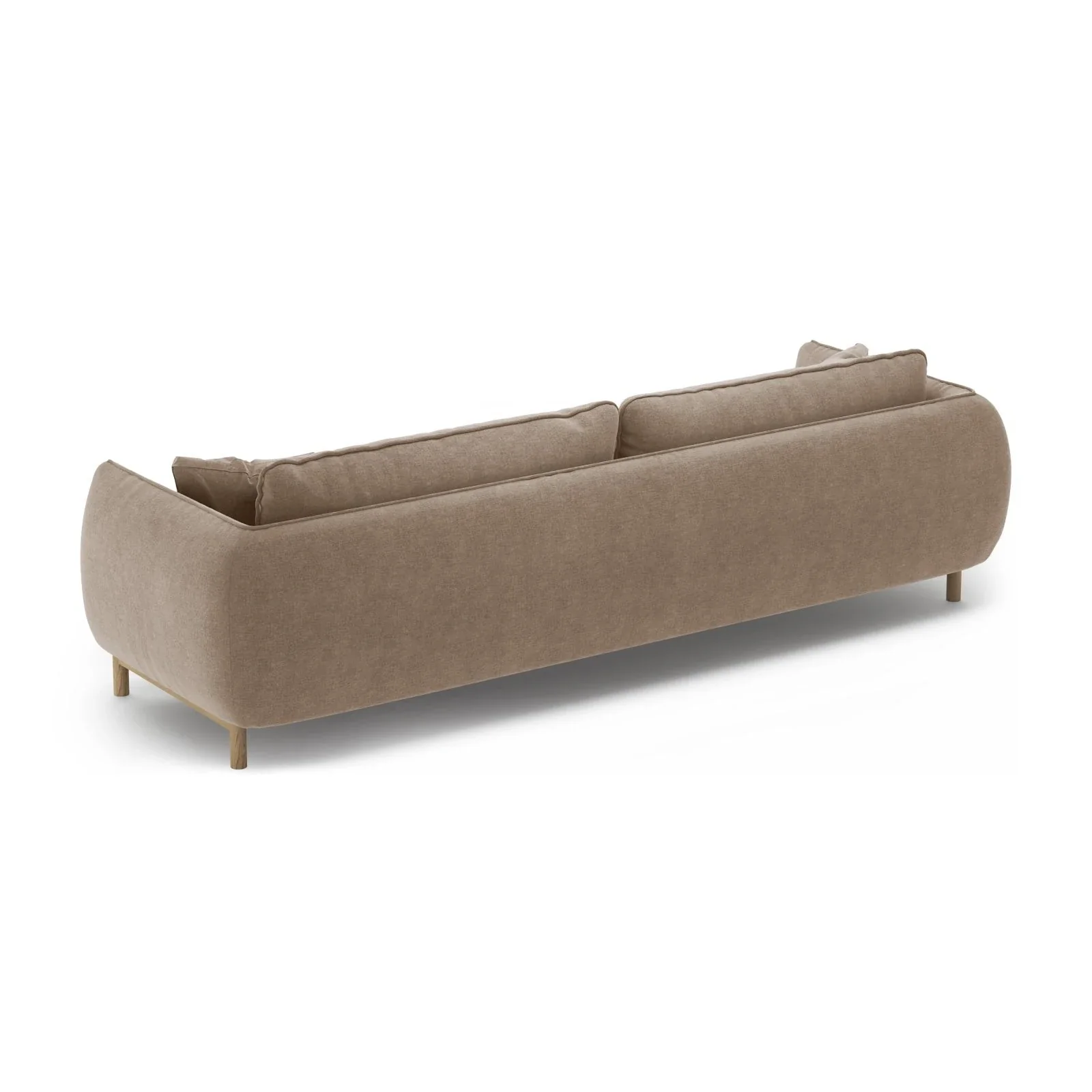 Ada 4-Sitzer Sofa aus Samt oder Strukturstoff, 248x101 cm - Image 72