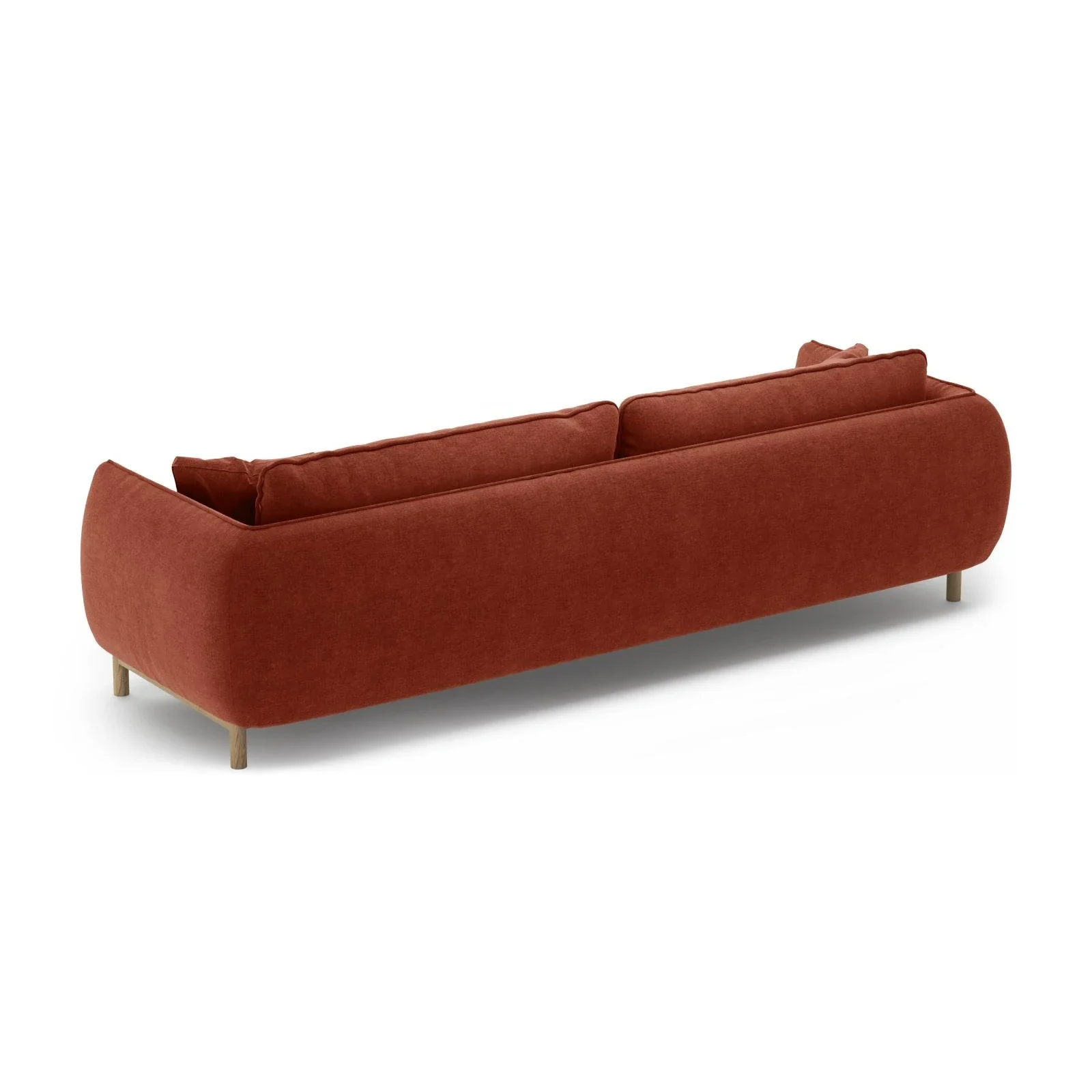 Ada 4-Sitzer Sofa aus Samt oder Strukturstoff, 248x101 cm - Image 78