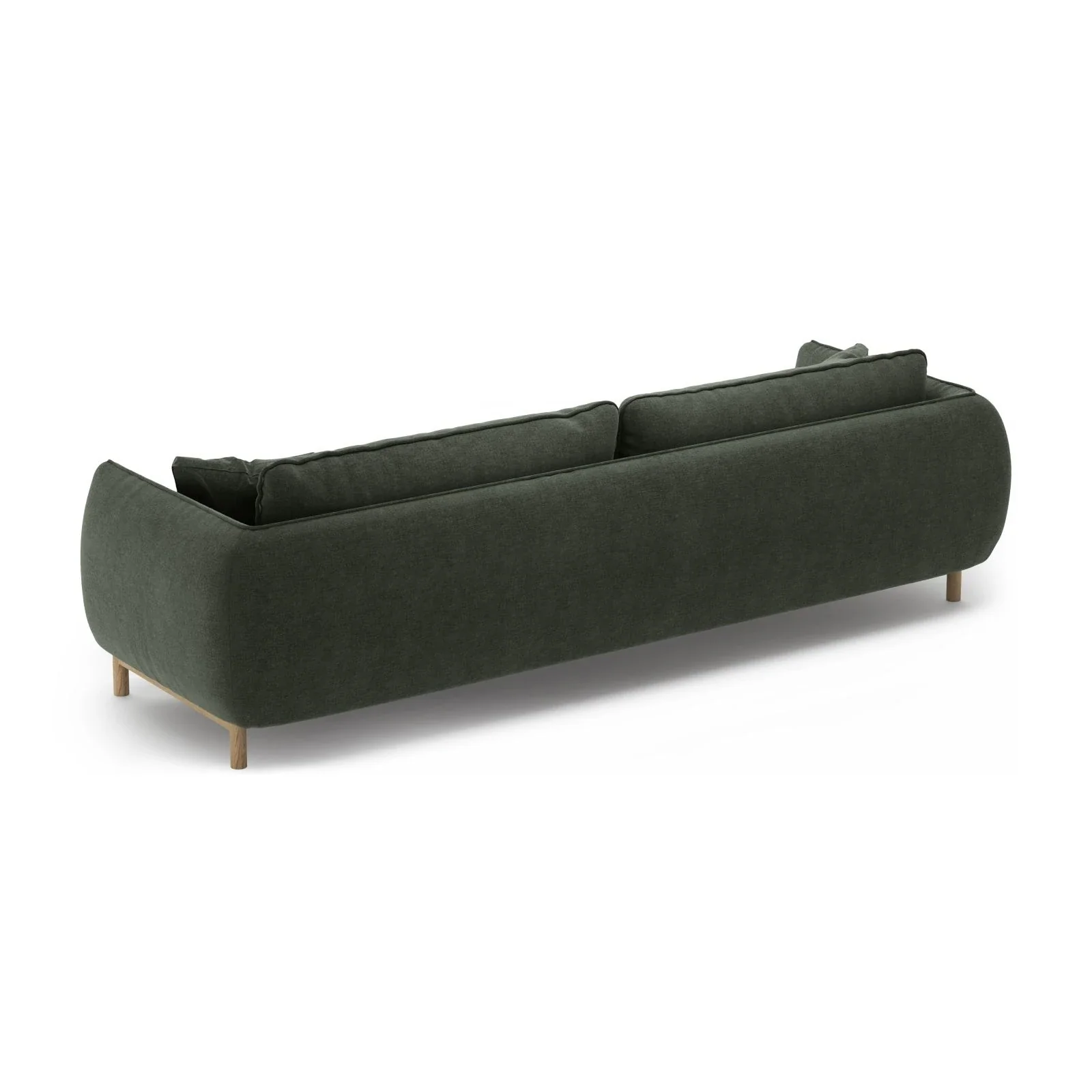 Ada 4-Sitzer Sofa aus Samt oder Strukturstoff, 248x101 cm - Image 84